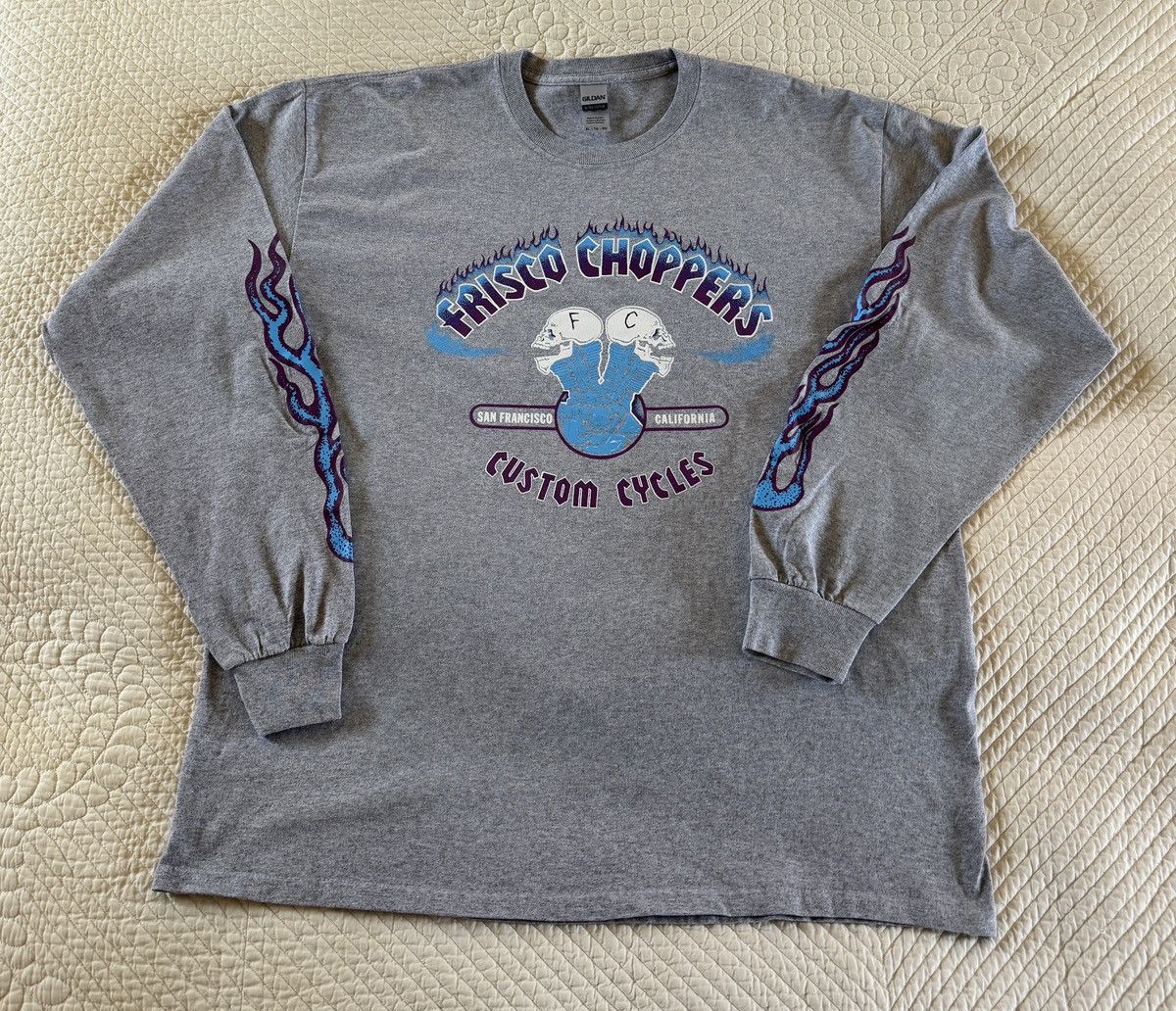 Other Frisco Choppers XL grey longsleeve - never worn Size US L / EU 52-54 / 3 - 1 Thumbnail
