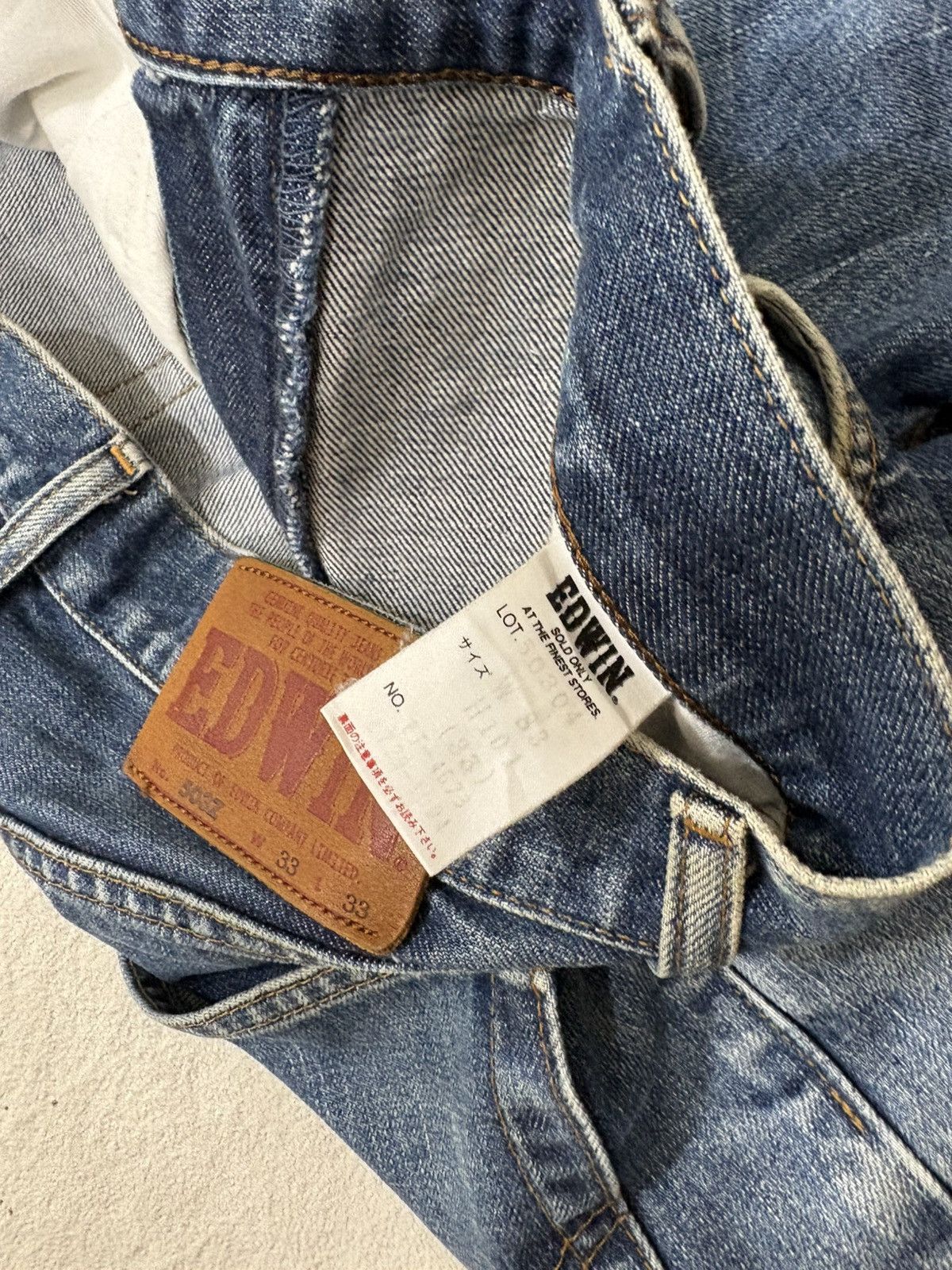 Kapital 2000s Edwin wash disterssed denim y2k style Size US 32 / EU 48 - 5 Thumbnail