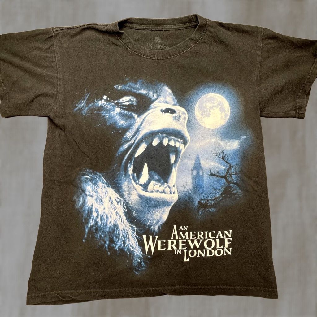 Vintage Universal Studios Shirt Mens Small Black American Werewolf in London Horror Tee HHN Size US S / EU 44-46 / 1 - 1 Thumbnail