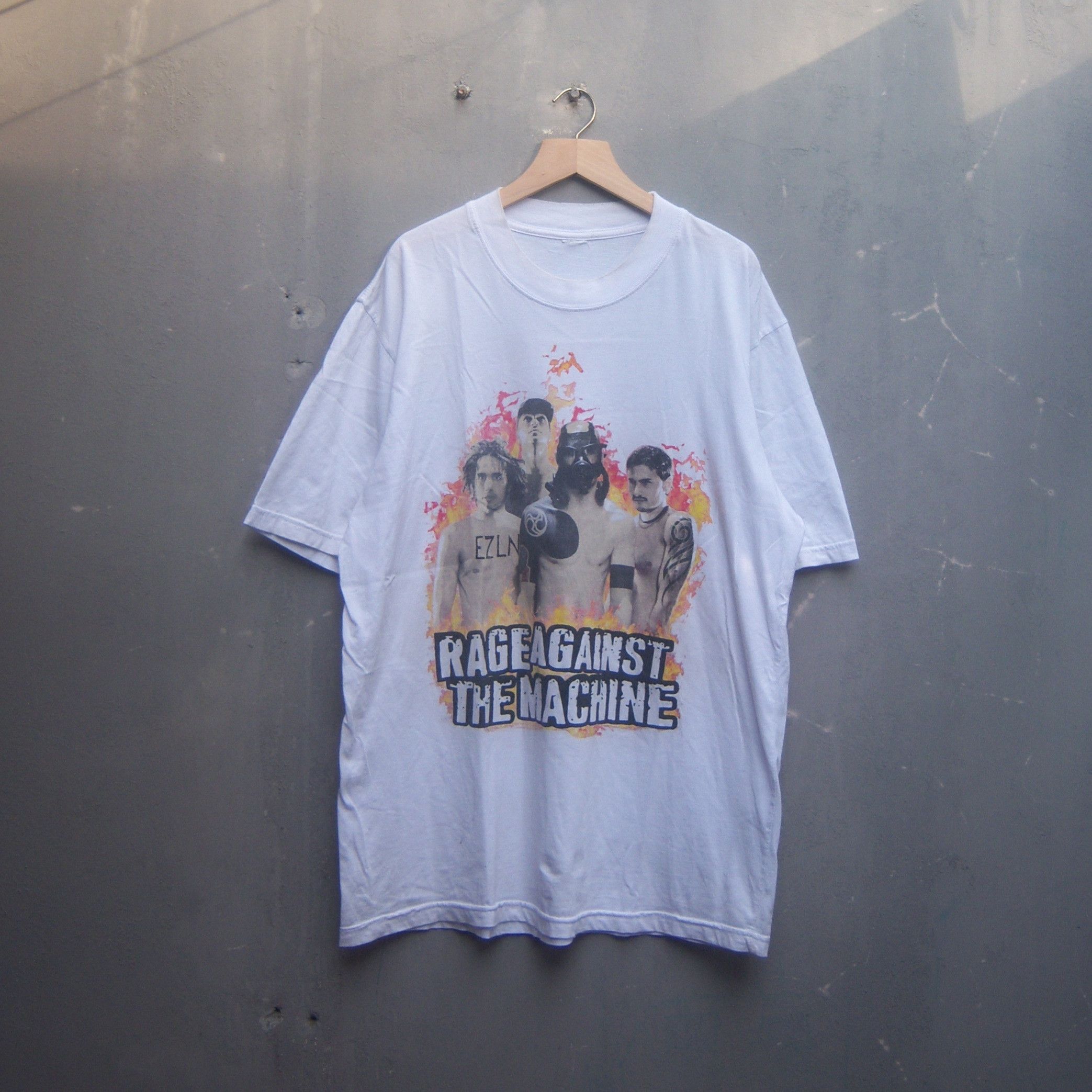 Band Tees Very Rare Rage Against The Machine Tee Size US L / EU 52-54 / 3 - 1 Thumbnail