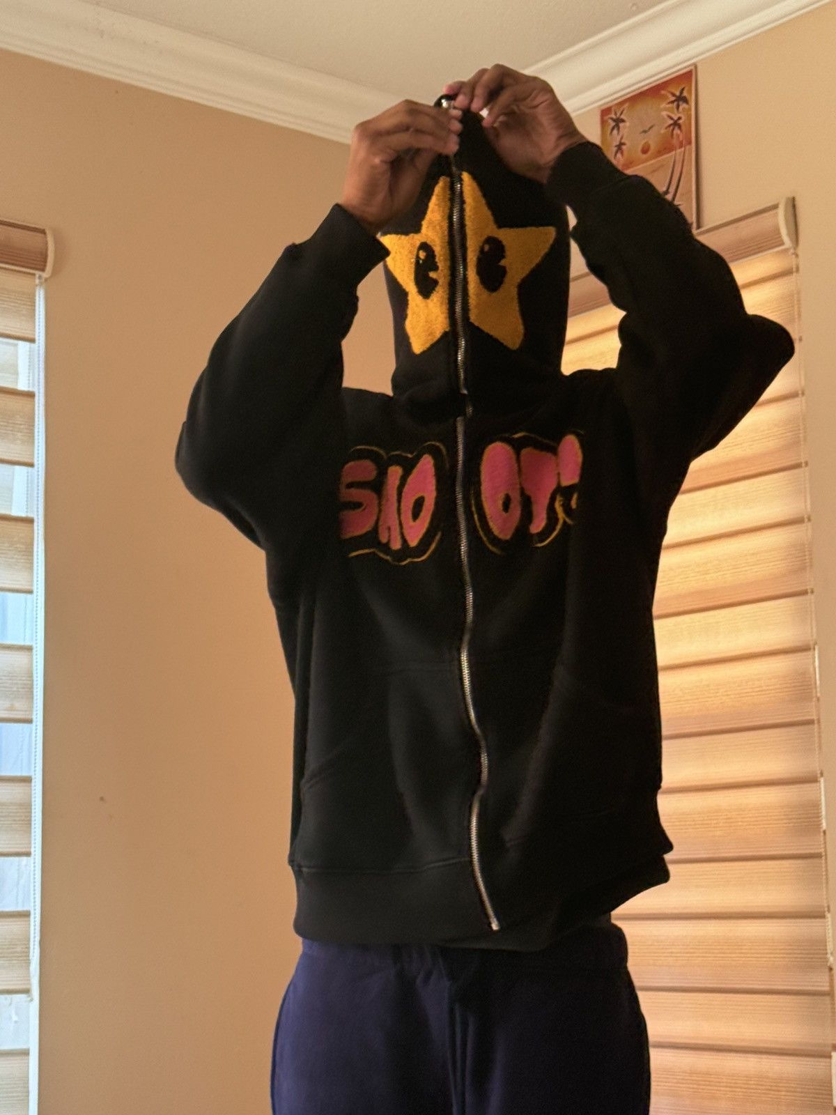 Y2K SHOOT! Star Zip-Up Jacket