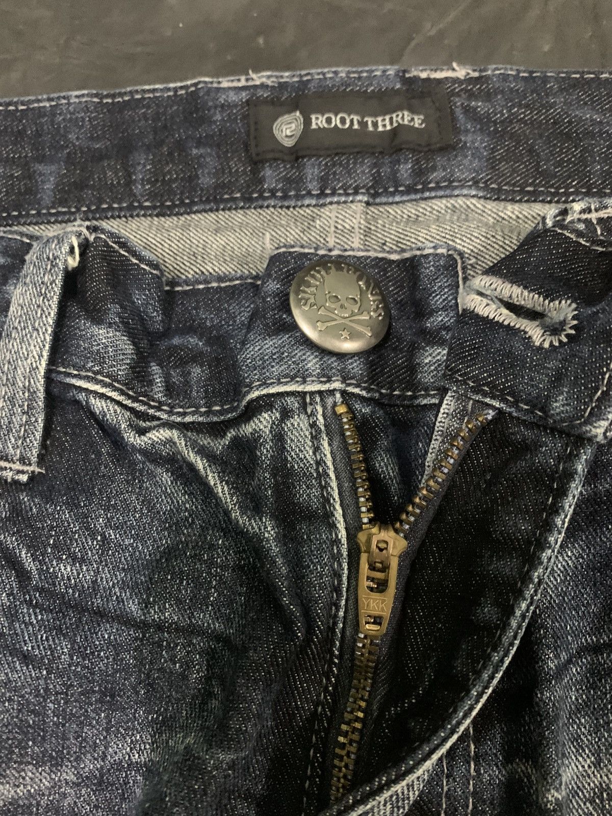 Hysteric Glamour root three skull bones Size US 33 - 7 Thumbnail