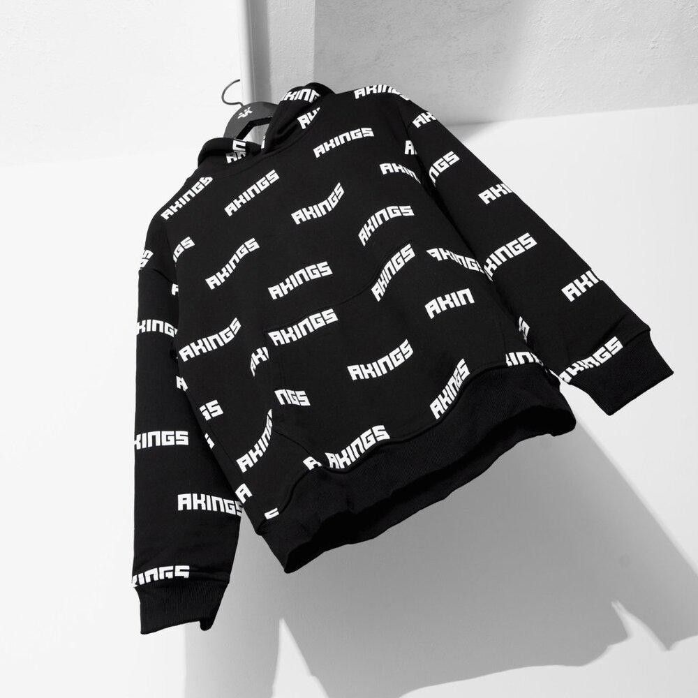 Designer AKINGS 1984 Multi Logo Hoodie (Size S) Size US S / EU 44-46 / 1 - 7 Thumbnail