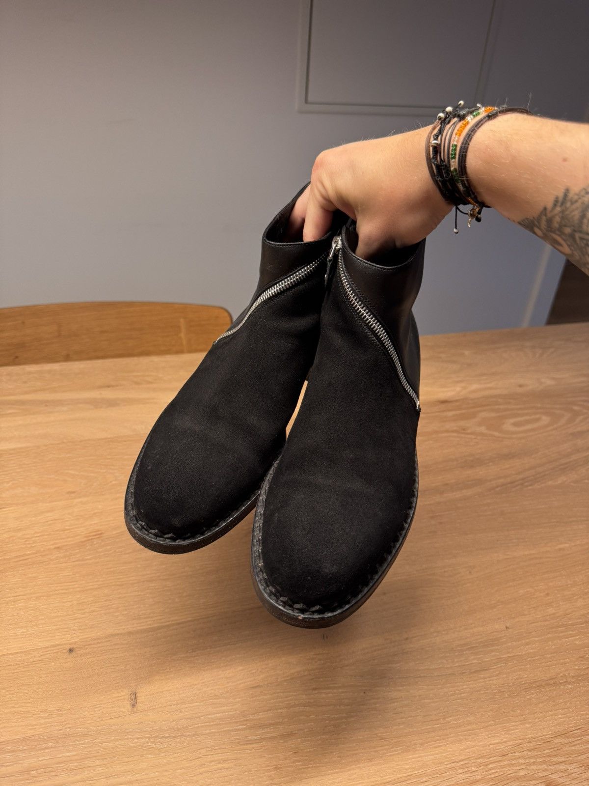 Balenciaga Balenciaga Asymmetric Zip Ankle Boot Size US 7.5 / EU 40-41 - 2 Thumbnail