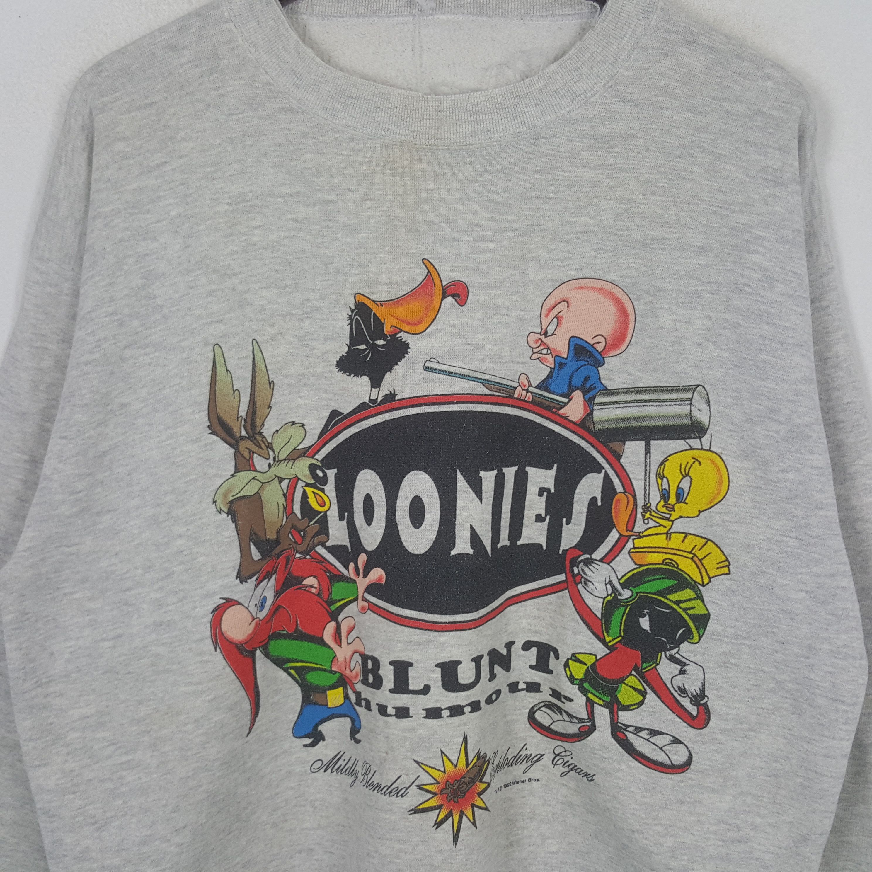 Vintage Vintage Loonies Blunt Humour Sweatshirt Size US L / EU 52-54 / 3 - 2 Thumbnail