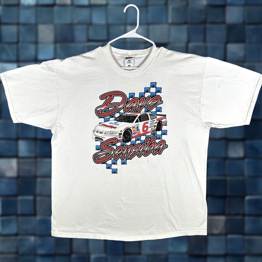 Fruit Of The Loom Fruit of the Loom Shirt Mens 2XL White Prestige 6 Checkered Distressed EUC 90s Vintage Logo Crew Neck Short Sleeve Cotton 1990s Mens T-Shirt Size US XXL / EU 58 / 5 - 1 Thumbnail