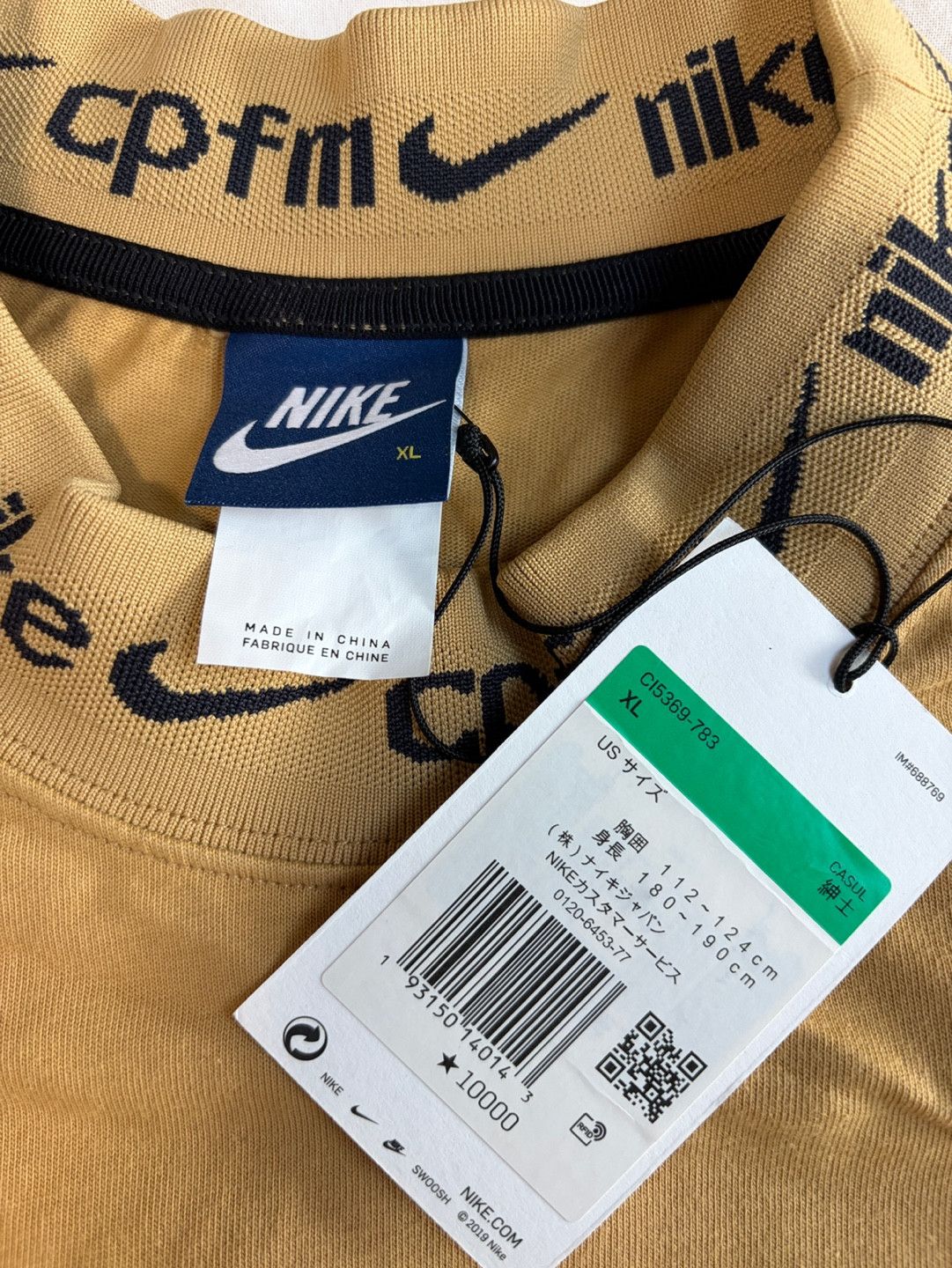 Cactus Plant Flea Market × Nike Nikex CPFM Cactus Plant Flea Market Men's Nrg Mo Top Ls Tee Size US XL / EU 56 / 4 - 3 Thumbnail