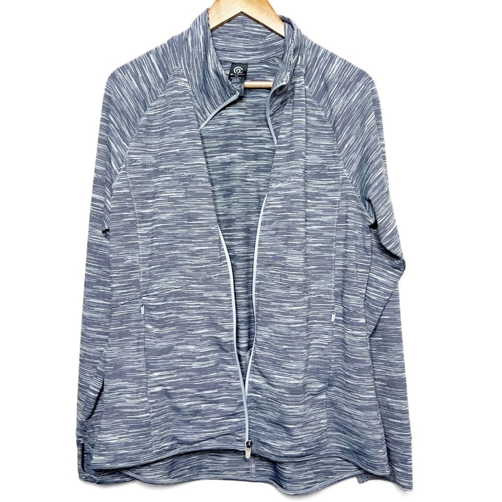 Champion Champion Women's Heather Grey Full Zip Athletic Jacket Size XL / US 12-14 / IT 48-50 - 8 Thumbnail