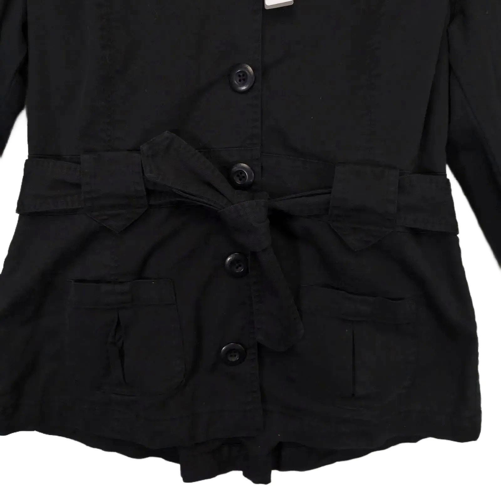 Other NWT Mod O Doc Women's 2 Black Safari Jacket Peacoat Size XS / US 0-2 / IT 36-38 - 3 Thumbnail
