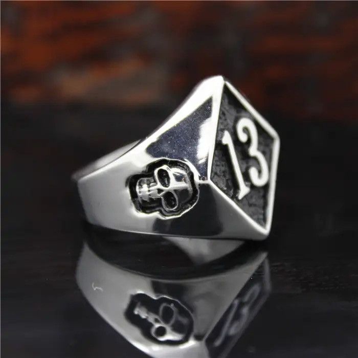 Other 13 Skull Ring (Size 7-14) Size ONE SIZE - 2 Thumbnail