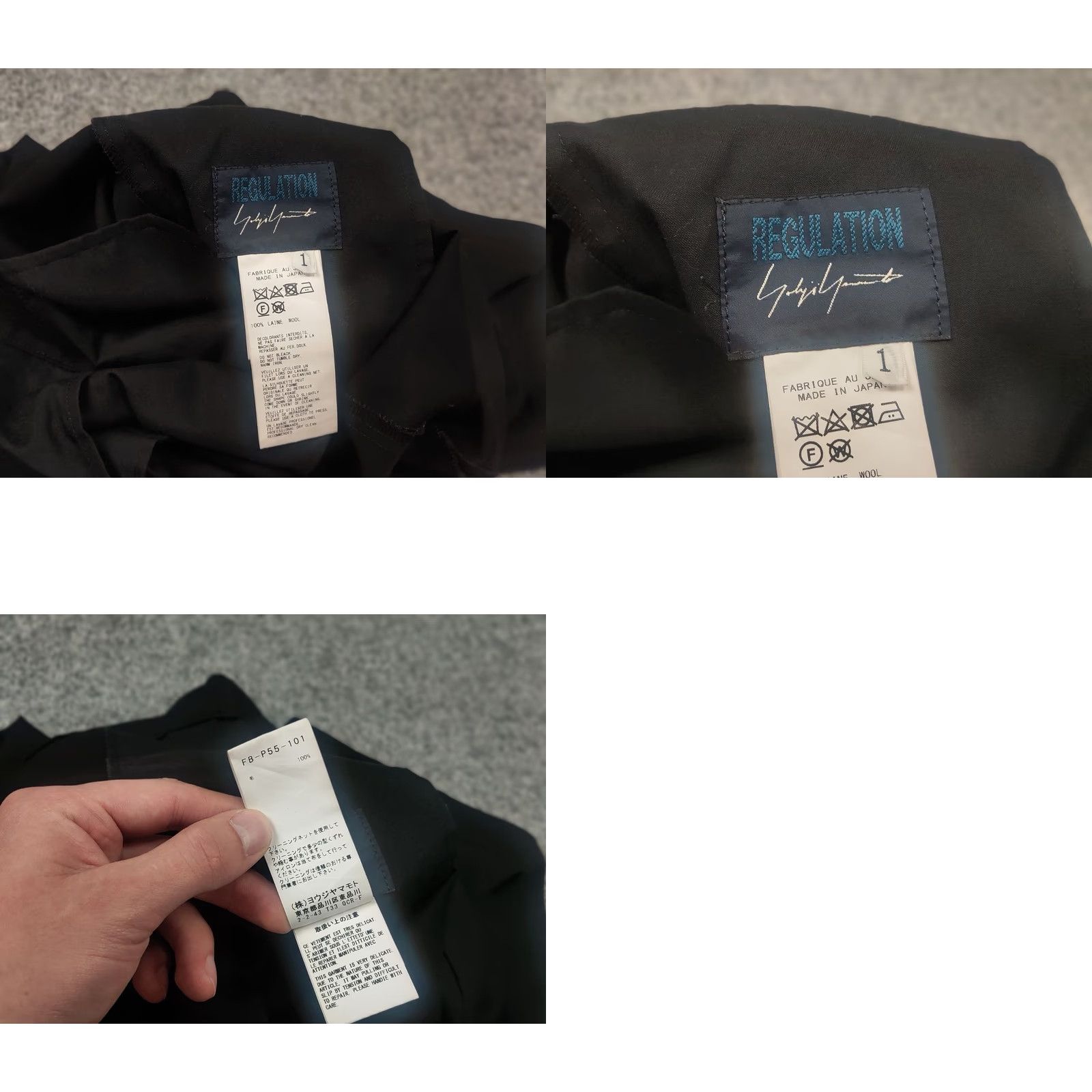 Yohji Yamamoto Yohji Yamamoto Y's Regulation Laine Wool Womens Pocket Buttons Tuck Shorts Size 28" / US 6 / IT 42 - 10 Thumbnail