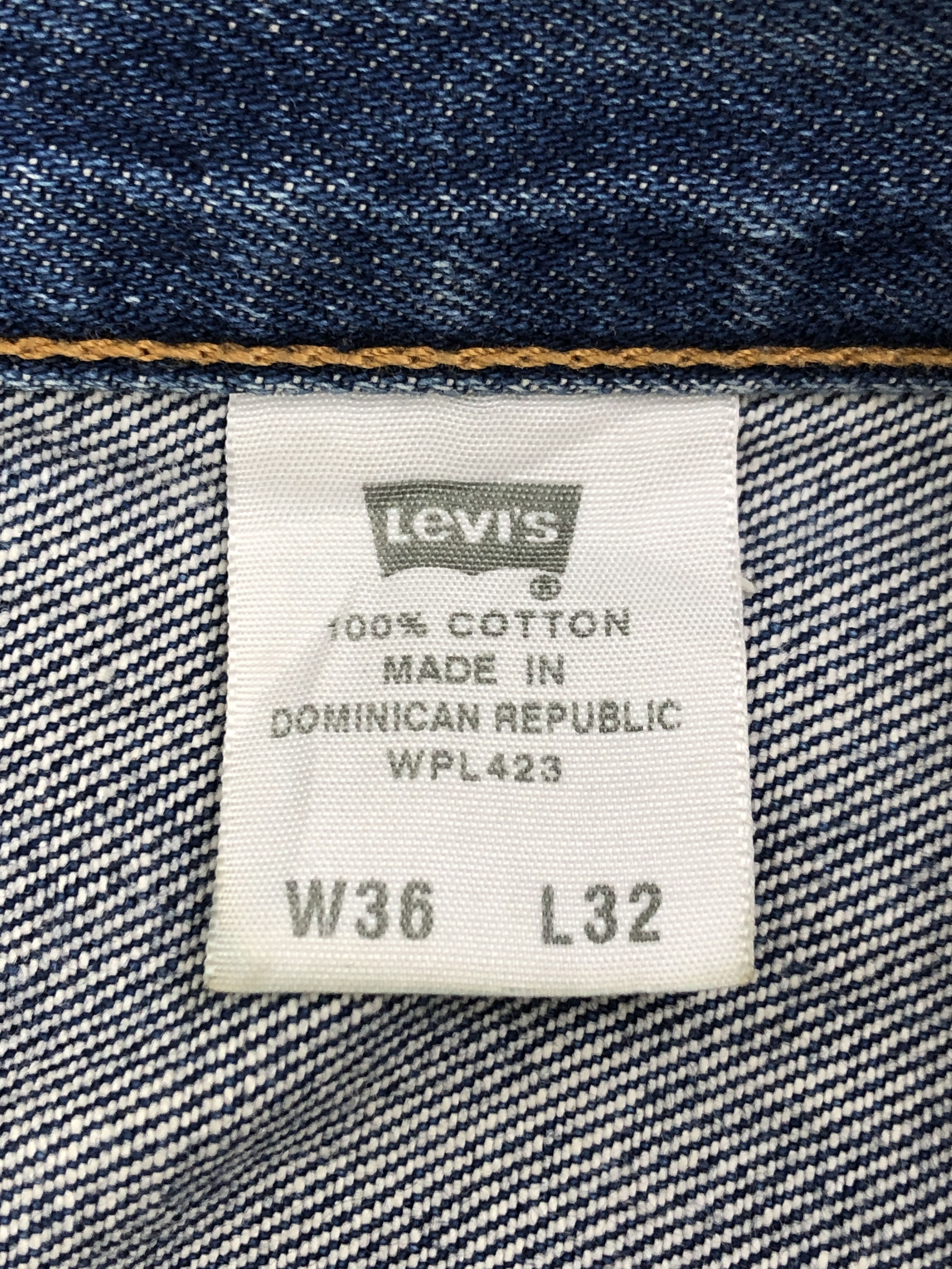 Levi's Vintage Levi's 501 Faded Blue Jeans DP2297 Size US 34 / EU 50 - 9 Thumbnail