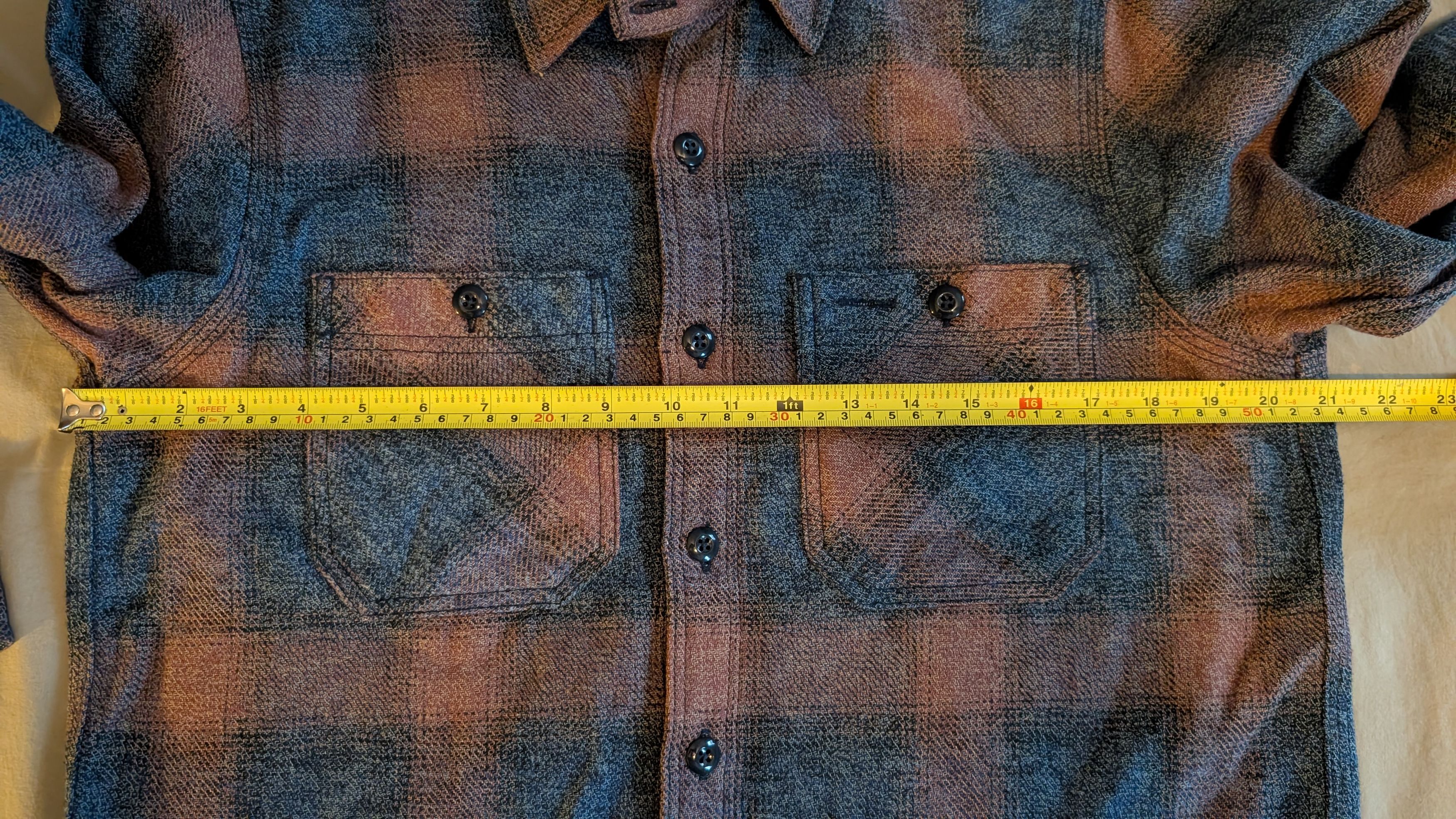 Rogue Territory Blue blush flannel work shirt Size US L / EU 52-54 / 3 - 3 Thumbnail