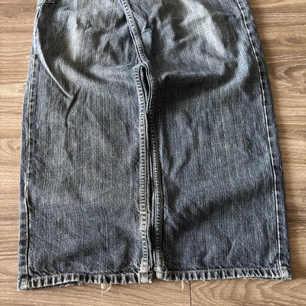 Calvin Klein Crazy Vintage Y2K/2000s Baggy Grunge Calvin Klein Dark Wash Denim Jeans! 38x34 Size US 38 / EU 54 - 6 Thumbnail