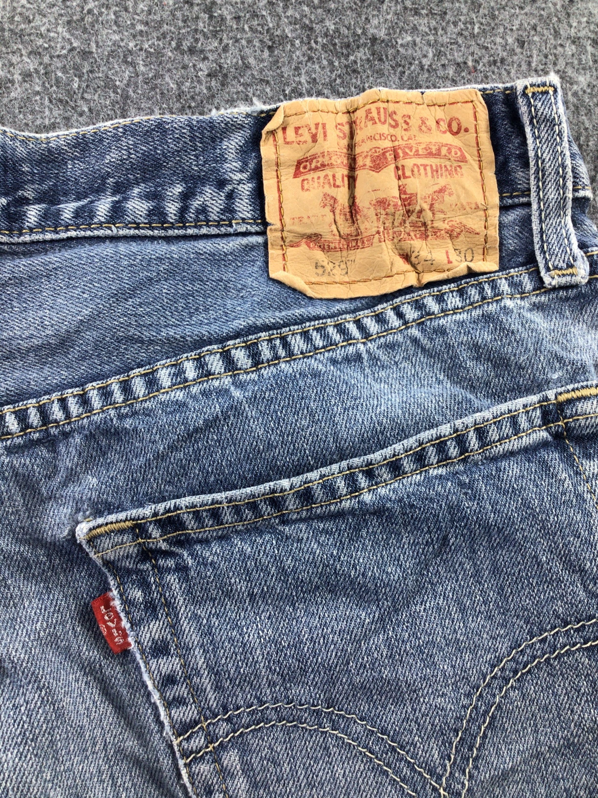 Levi's × Vintage Vintage Levis 529 Jeans-JM750 Size US 35 - 6 Thumbnail