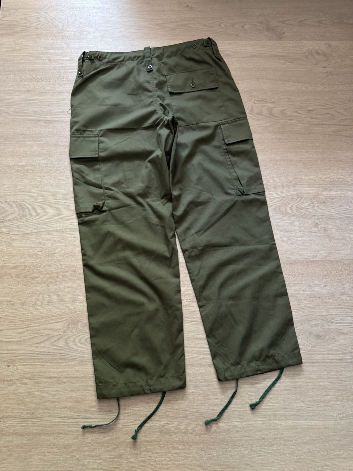 Vintage Vintage German Army Bundeswehr Military Olive Green Pants Size US 34 / EU 50 - 5 Thumbnail