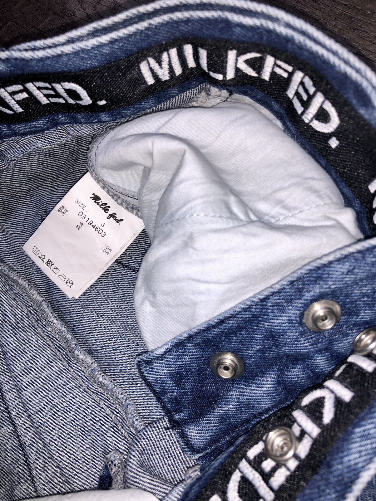 Designer × Japanese Brand × Vintage Milkfed Jeans Japanese Brand Size 28" / US 6 / IT 42 - 21 Thumbnail