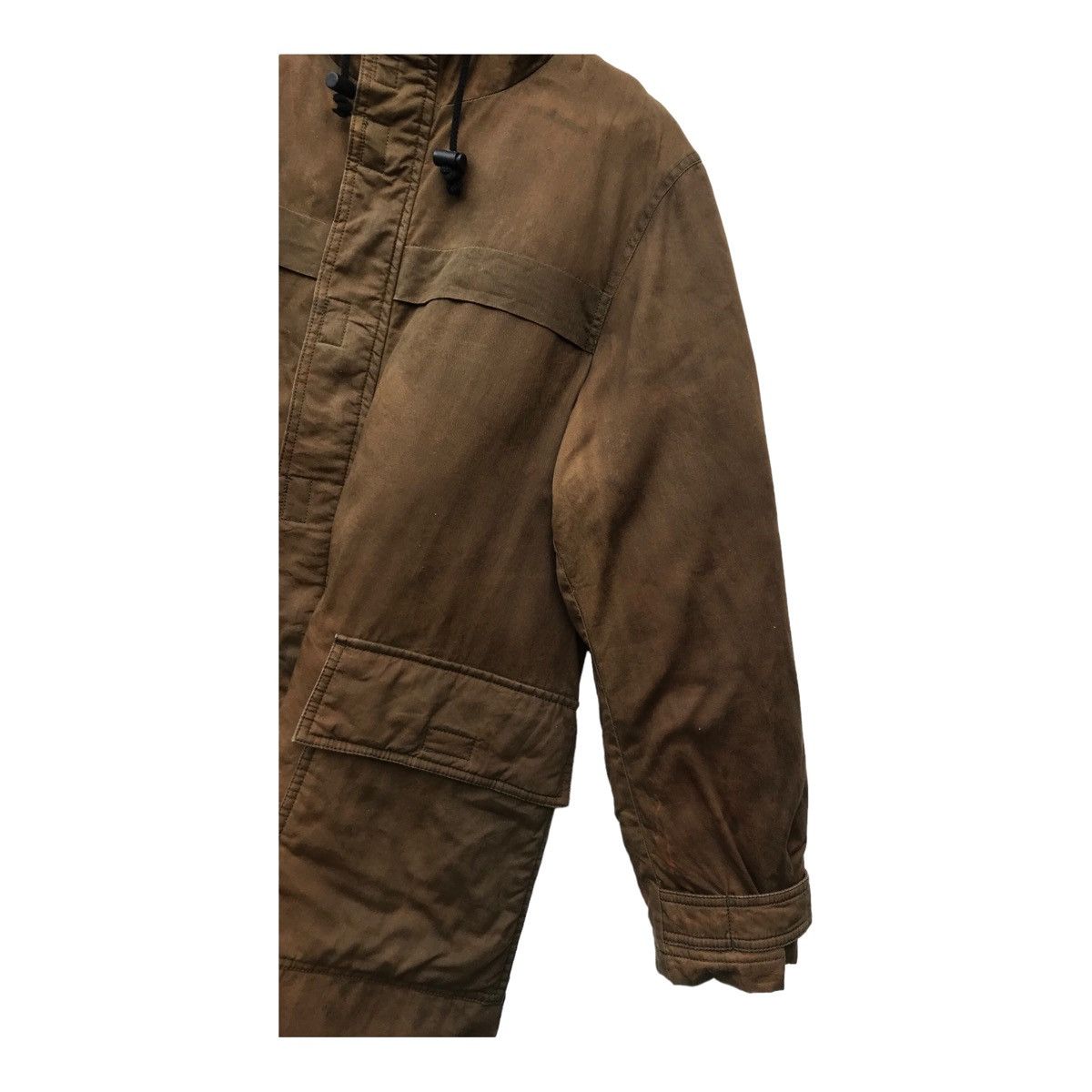 Boycott Boycott Japan Faded Military Style Parka Hoodie - STAINS Size US M / EU 48-50 / 2 - 8 Thumbnail
