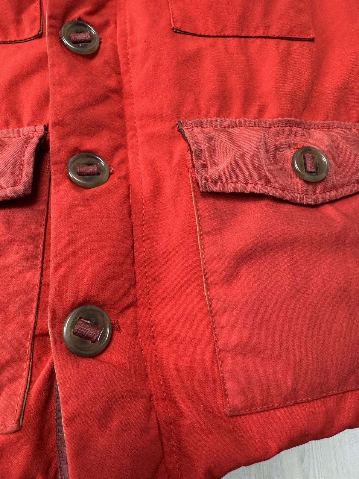 02DERIV. 02deriv. Red multipocket down vest size 1/S Size US S / EU 44-46 / 1 - 7 Thumbnail