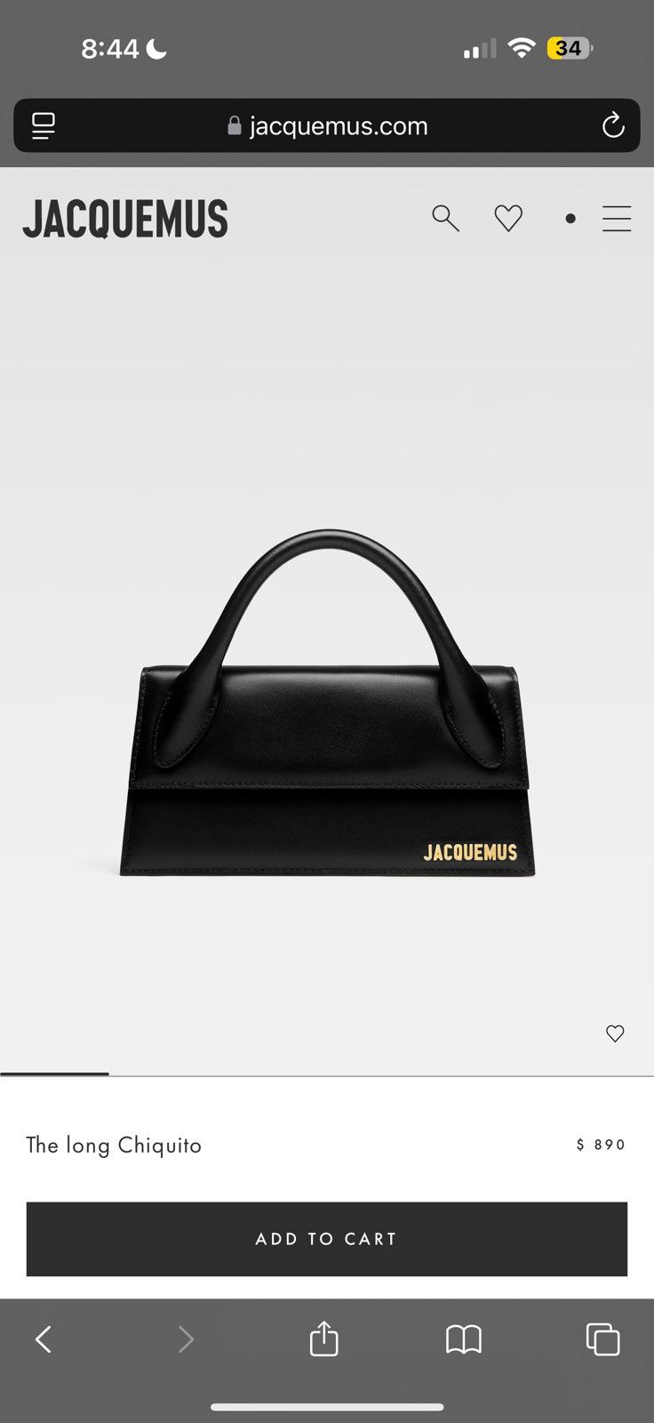 Jacquemus Jacquemus Le chiquito Long top handle bag Size ONE SIZE - 12 Thumbnail
