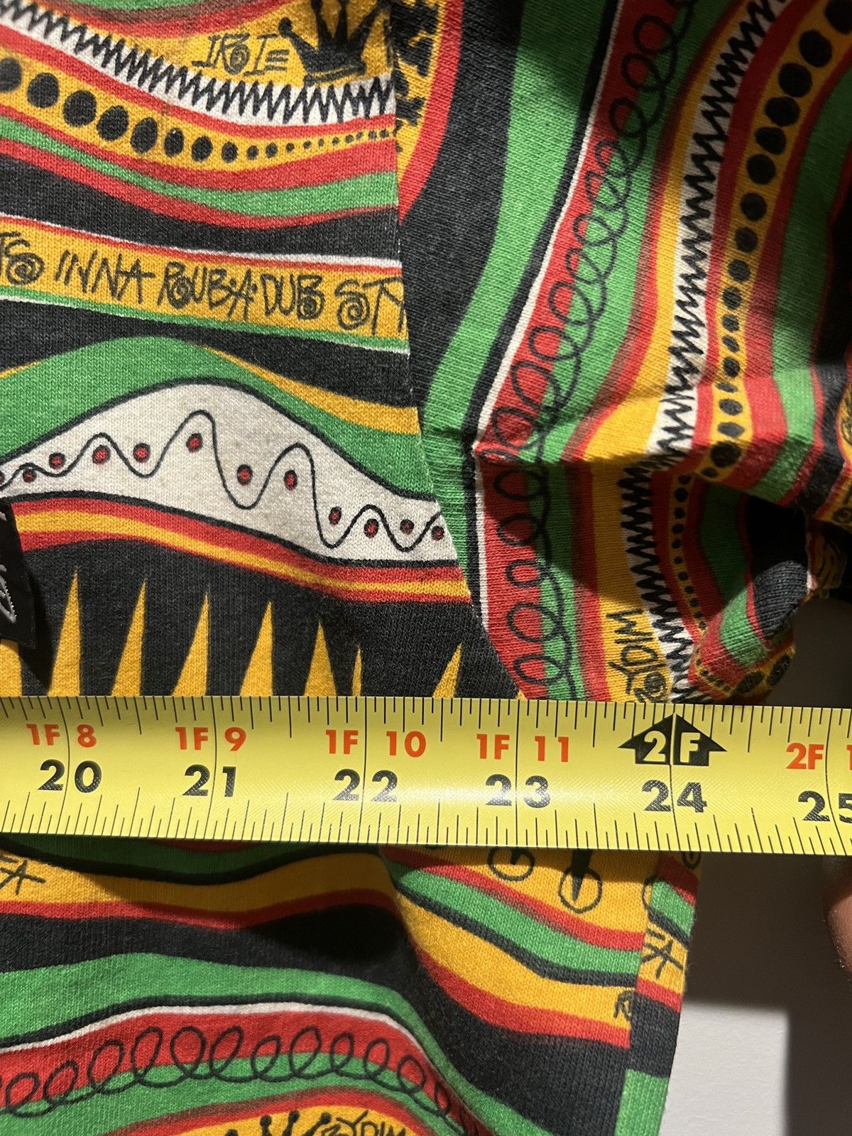 Stussy Vintage Stussy Roots Rasta All Over Print 90s Size US M / EU 48-50 / 2 - 6 Thumbnail
