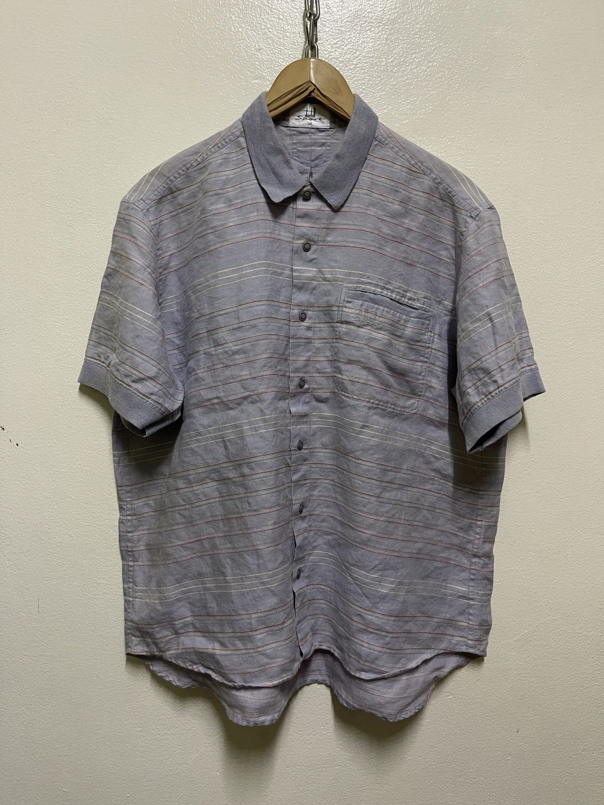Alfred Dunhill Dunhill Sport Shirt Size US L / EU 52-54 / 3 - 1 Thumbnail