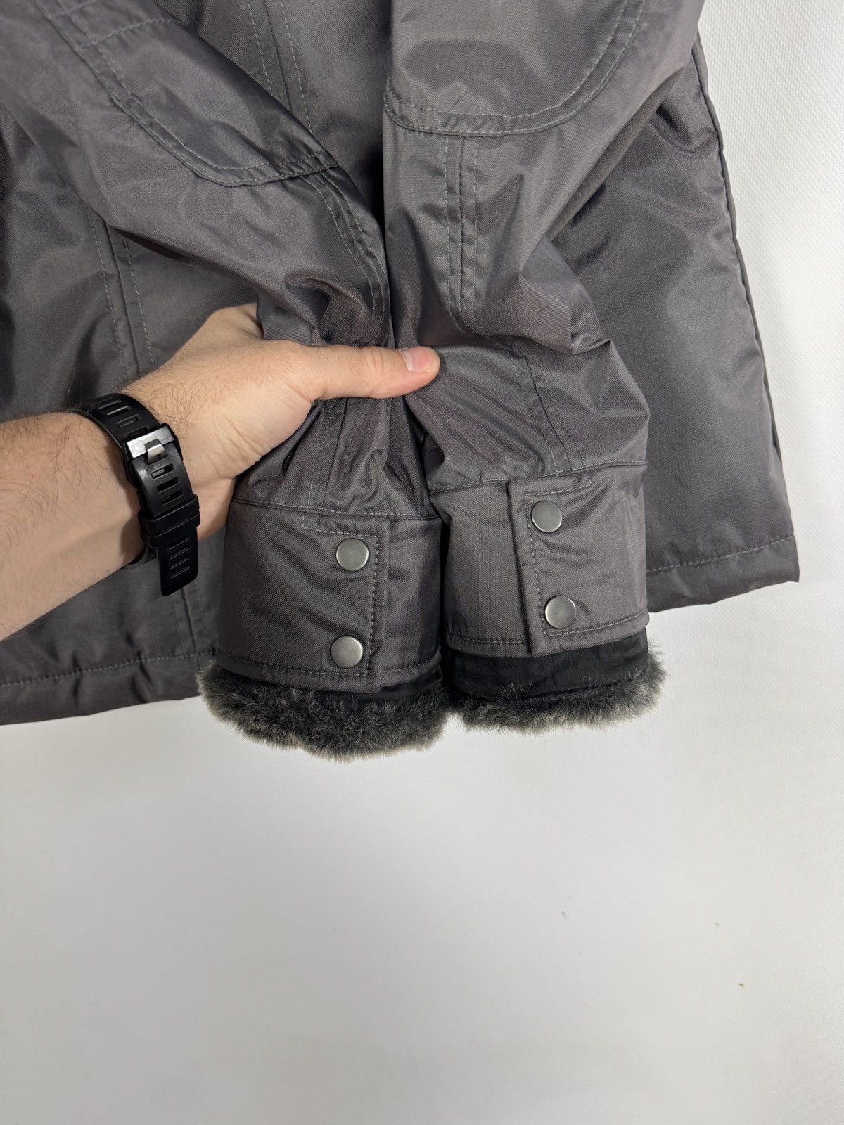 Belstaff Belstaff Faux Fur Trim Lined Biker Moto Nylon Jacket Size 12 Size M / US 6-8 / IT 42-44 - 17 Thumbnail