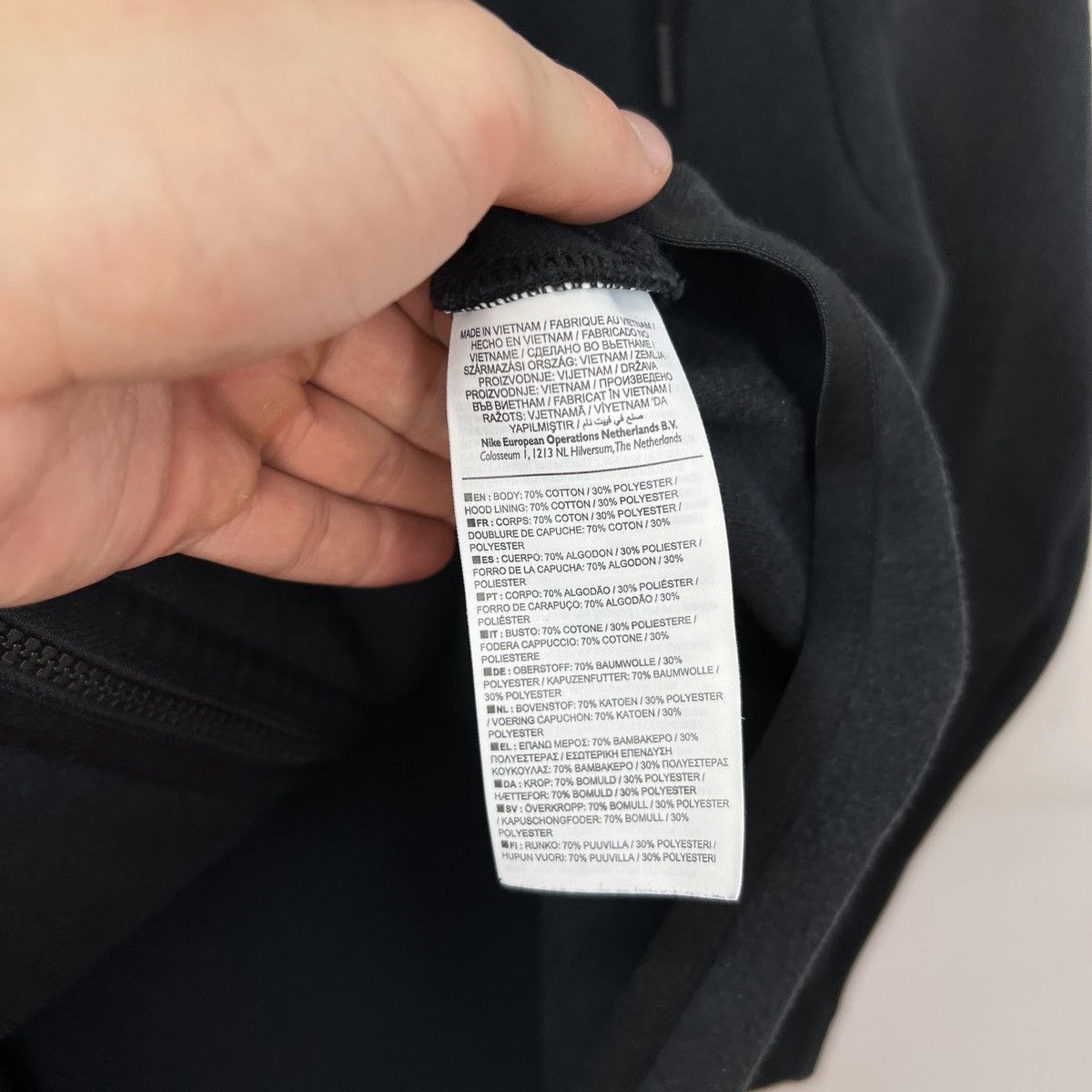 Nike Nike Tech Fleece Hoodie Black Jacket Zip Size US L / EU 52-54 / 3 - 6 Thumbnail