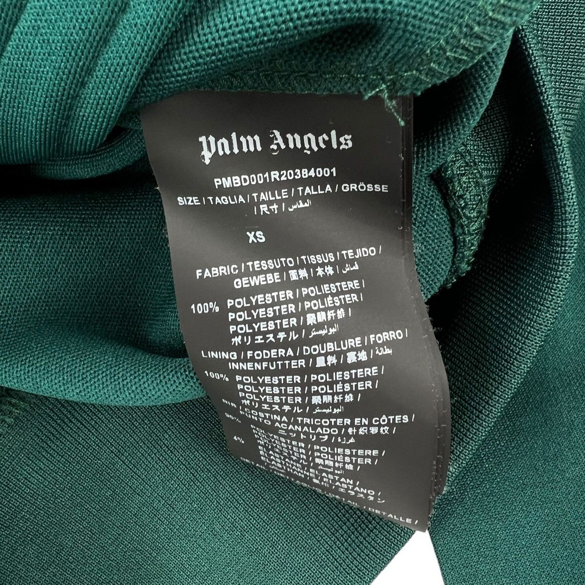 Palm Angels Palm Angels Pine Green Track Jacket Size US XS / EU 42 / 0 - 4 Thumbnail