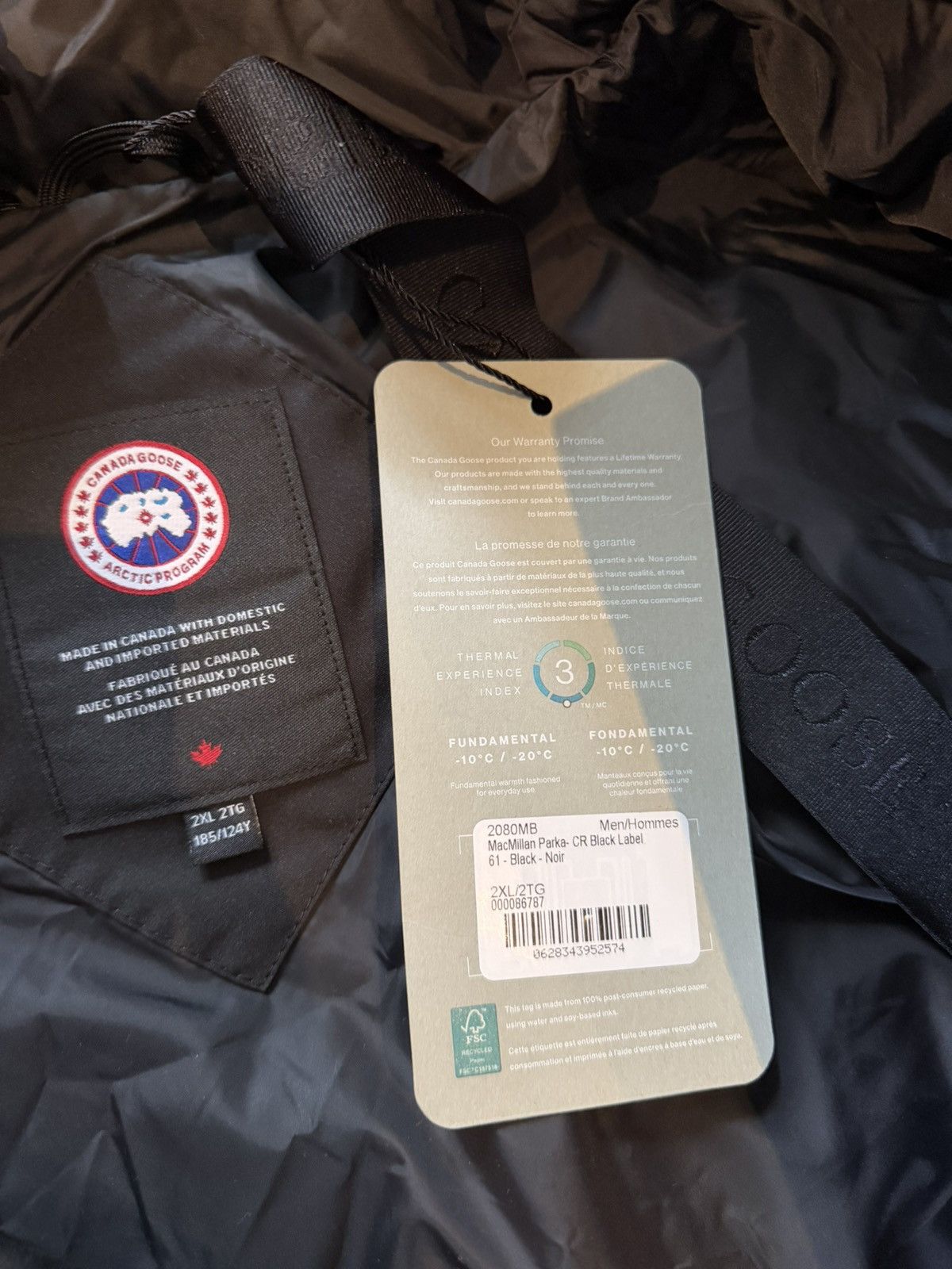 Canada Goose Canada Goose Macmillan Parka Black Label XXL Size US XXL / EU 58 / 5 - 3 Thumbnail