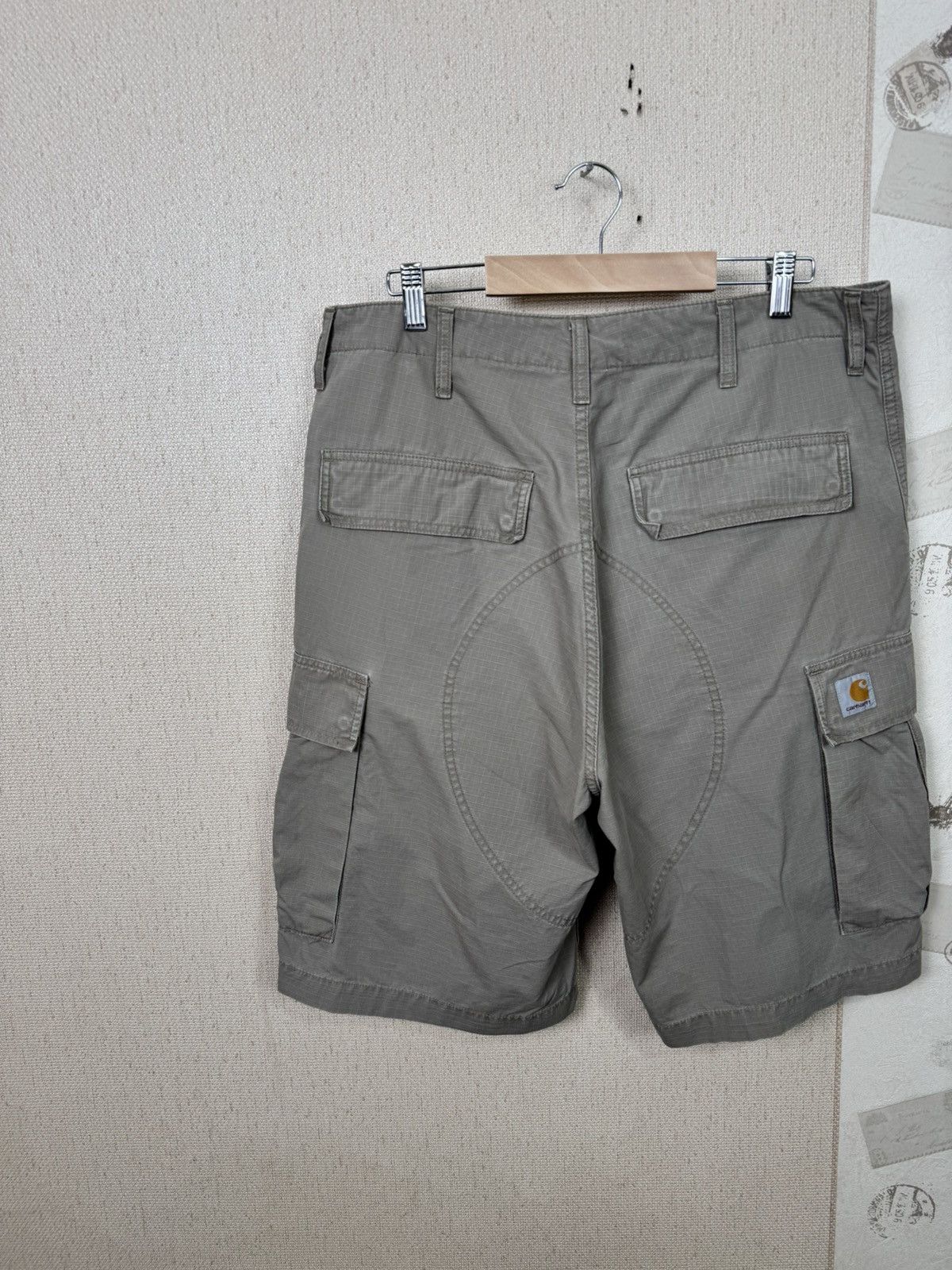 Carhartt Vintage Carhartt Bermuda Shorts Cargo Sand Streetwea 34 XL Size US 34 / EU 50 - 9 Thumbnail