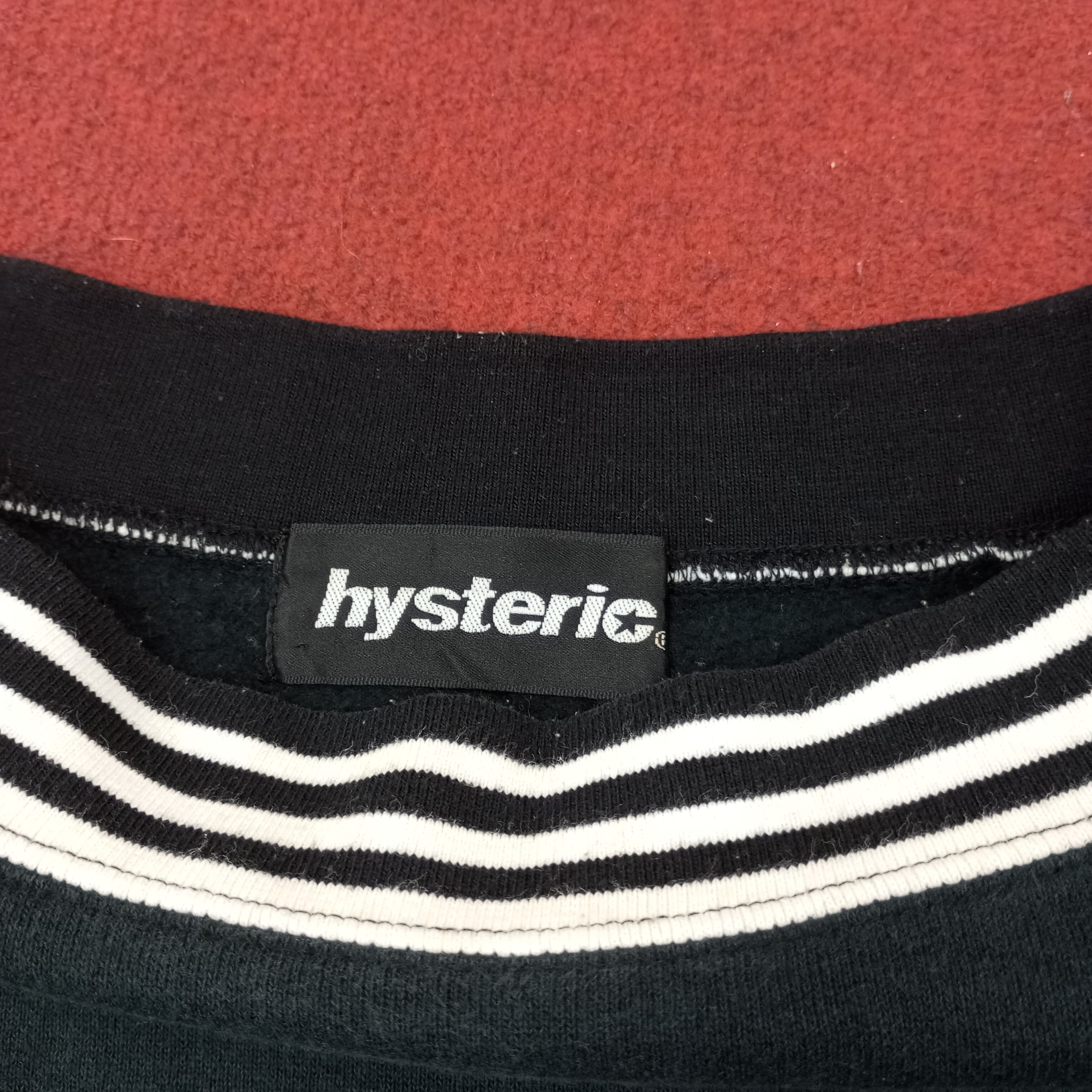 Hysteric Glamour × Japanese Brand × Vintage Hysteric Glamour Japanese Brand Custom Art Sweatshirt c229n9 Size US XS / EU 42 / 0 - 6 Thumbnail