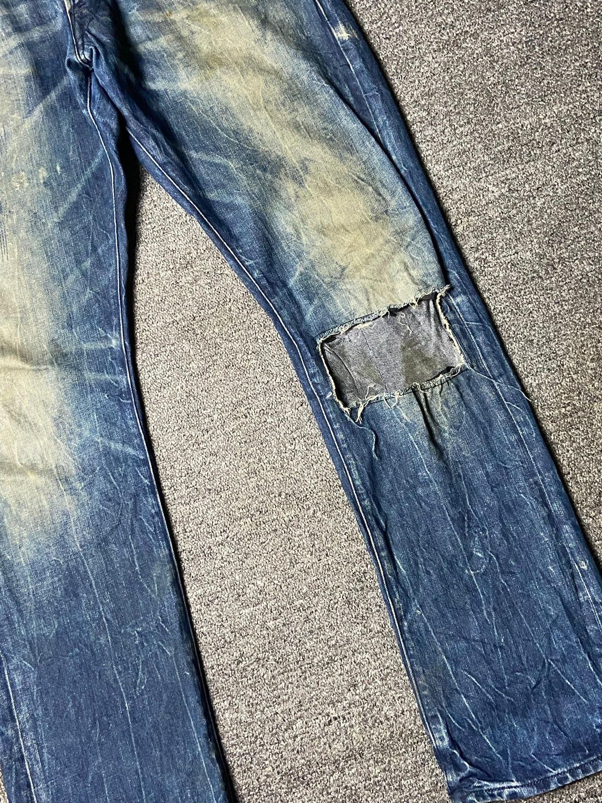 Replay REPLAY Distressed Denim Ripped Jeans (141) Size US 35 - 8 Thumbnail