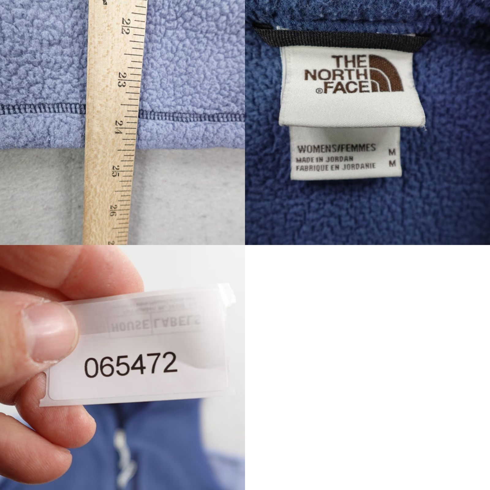 The North Face North Face Vest Womens Medium Blue Fleece Cragmont Full Zip Two Tone Sweater Size M / US 6-8 / IT 42-44 - 8 Thumbnail