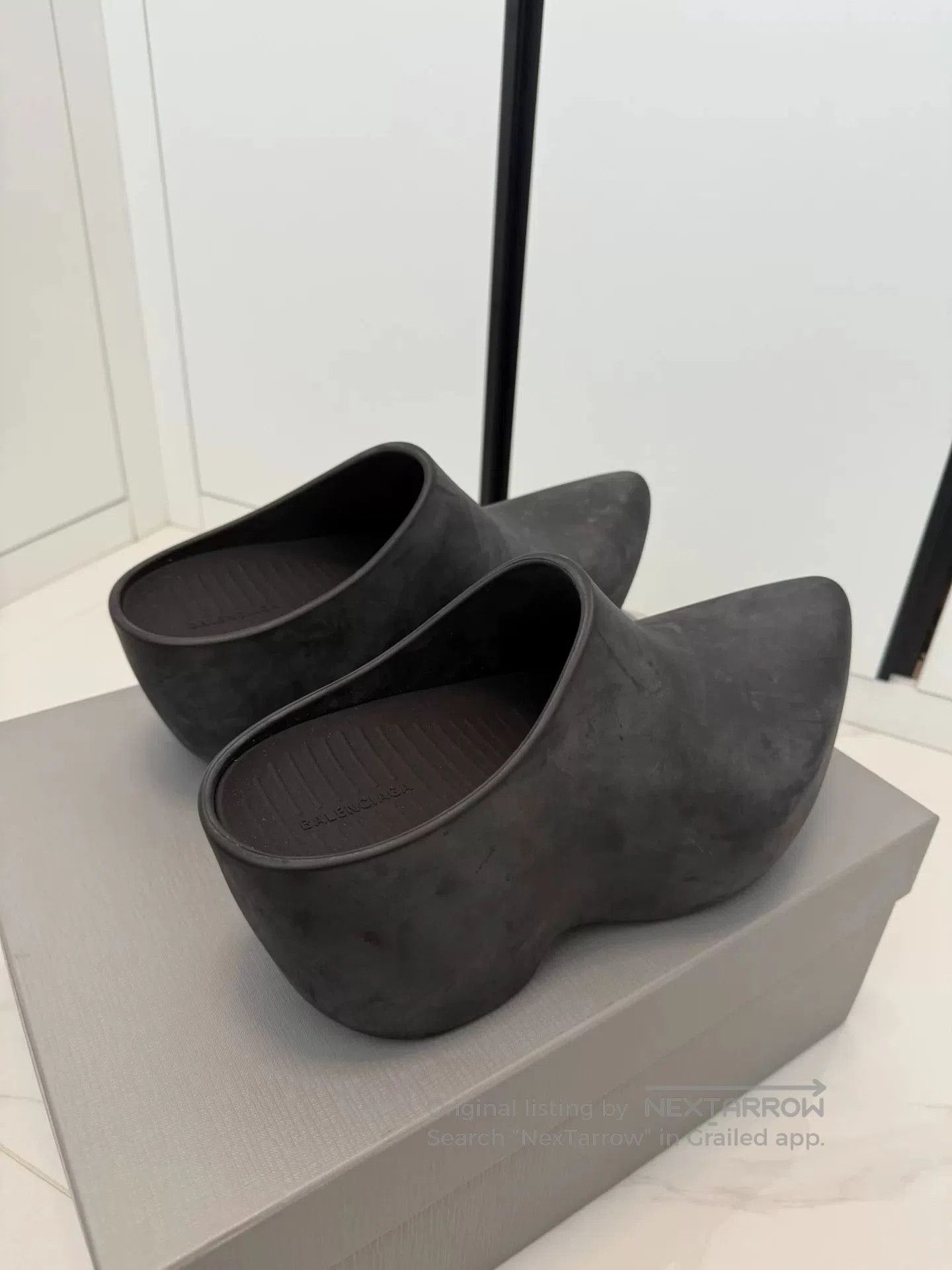 Balenciaga black technoclog clogs by balenciaga. Size US 11 / EU 44 - 3 Thumbnail