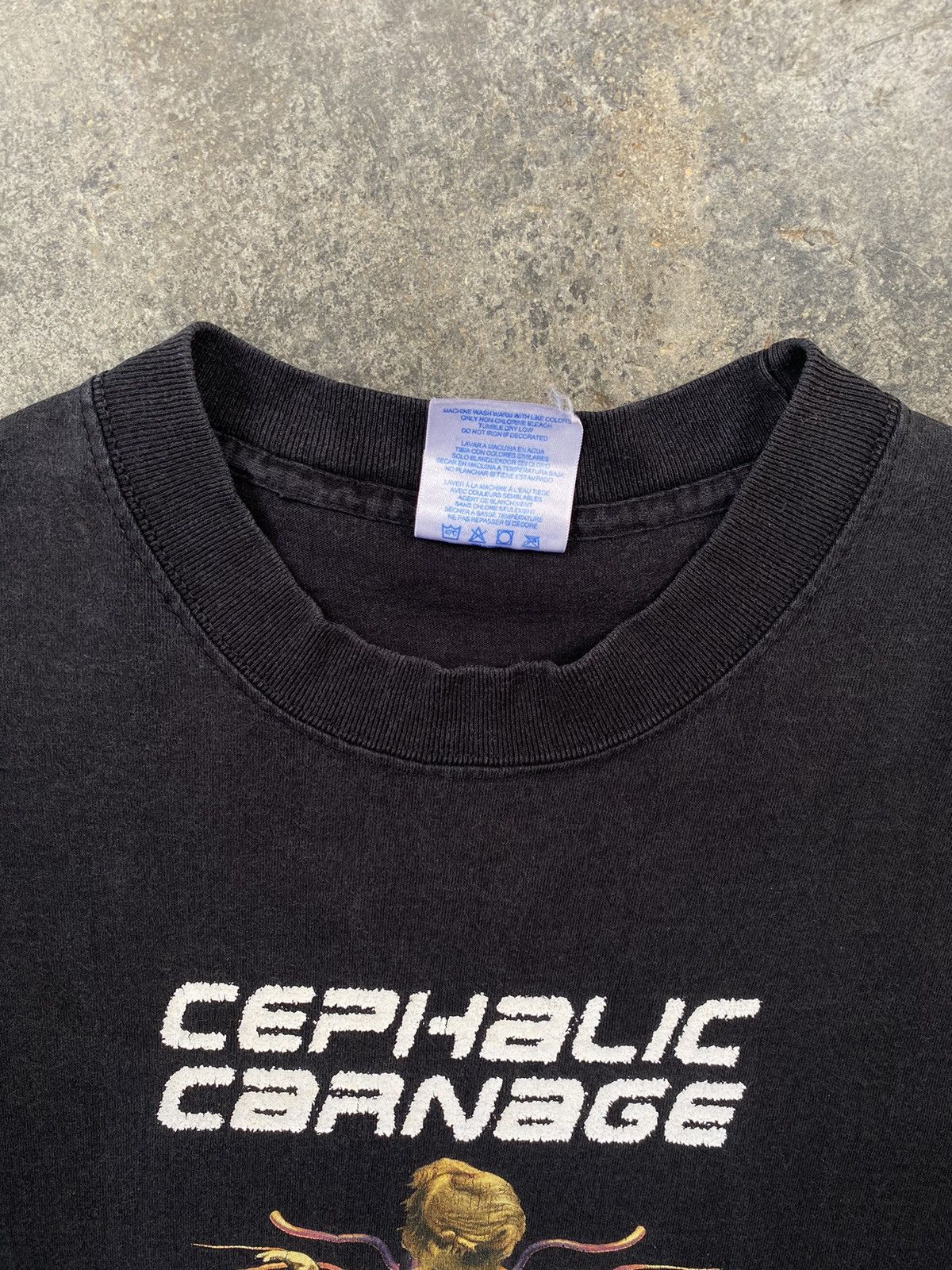 Band Tees Sick🔥Vintage Cephalic Carnage Grindcore Band Tees Size US M / EU 48-50 / 2 - 6 Thumbnail