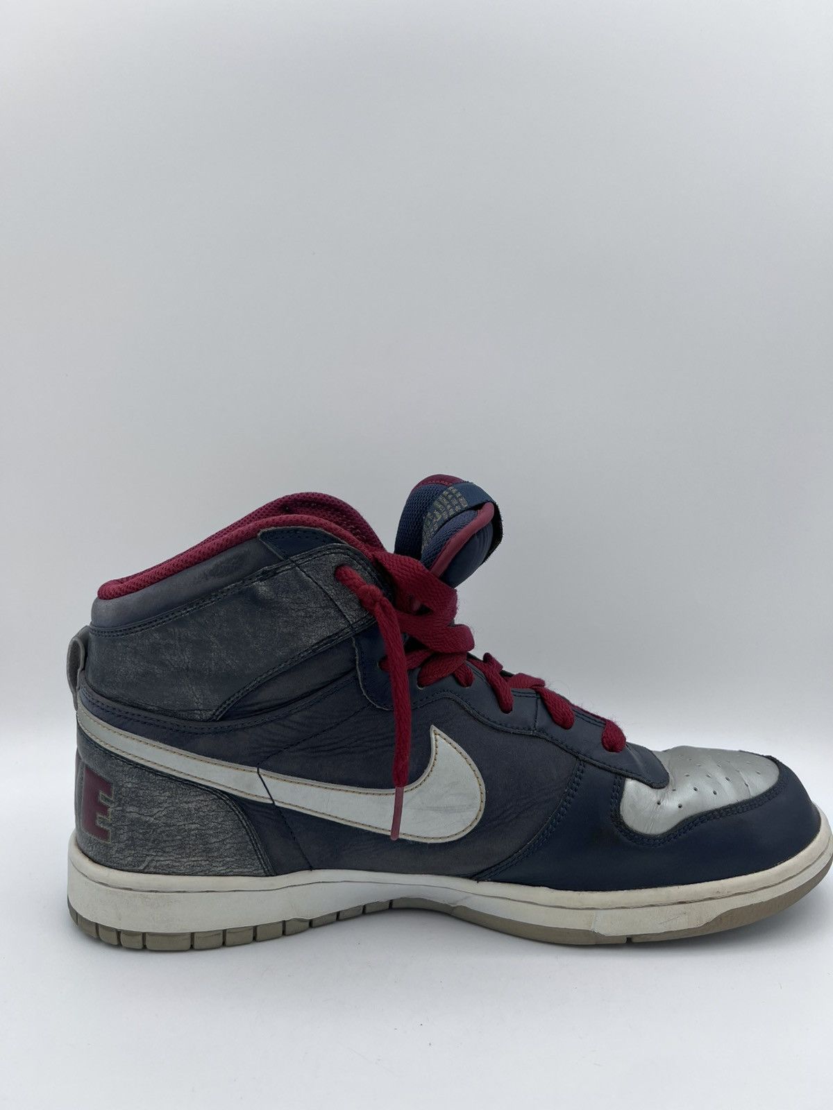 Nike Nike Dunk High Blue Silver Sneakers Retro 2009 Size 11 Mens Size US 11 / EU 44 - 7 Thumbnail