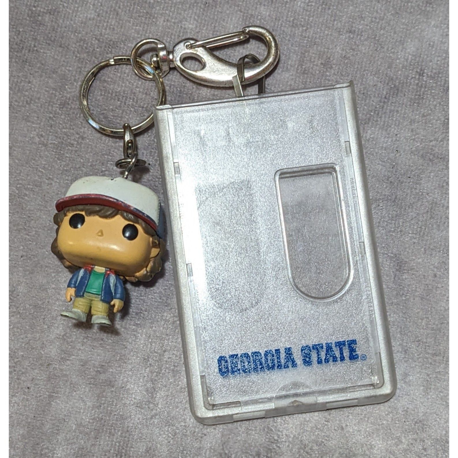 Other Stranger Things Dustin Funko Keychain With Georgia State ID Size ONE SIZE - 3 Thumbnail