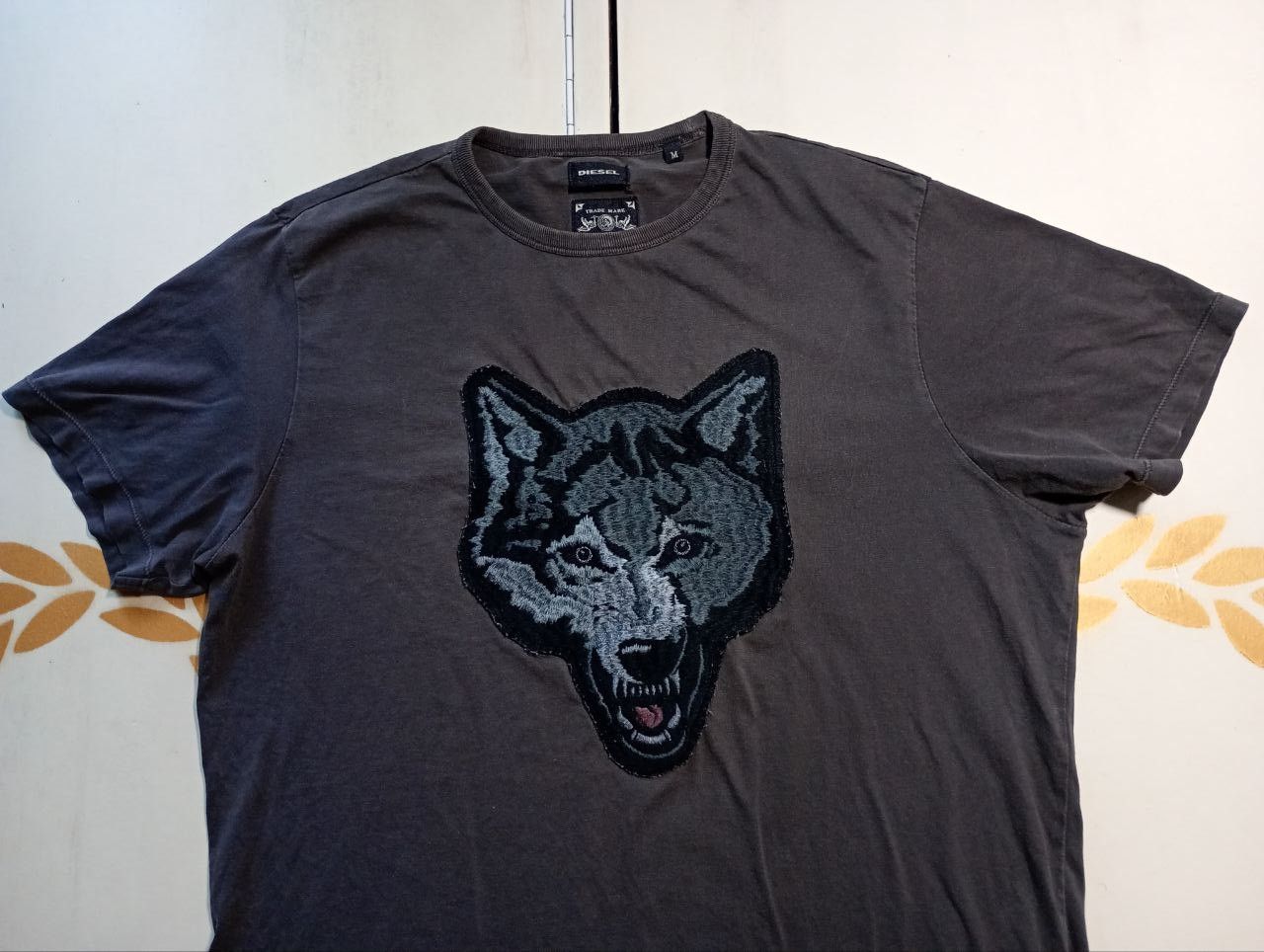 Diesel Diesel Wolf Printed T-Shirt Size US M / EU 48-50 / 2 - 3 Thumbnail