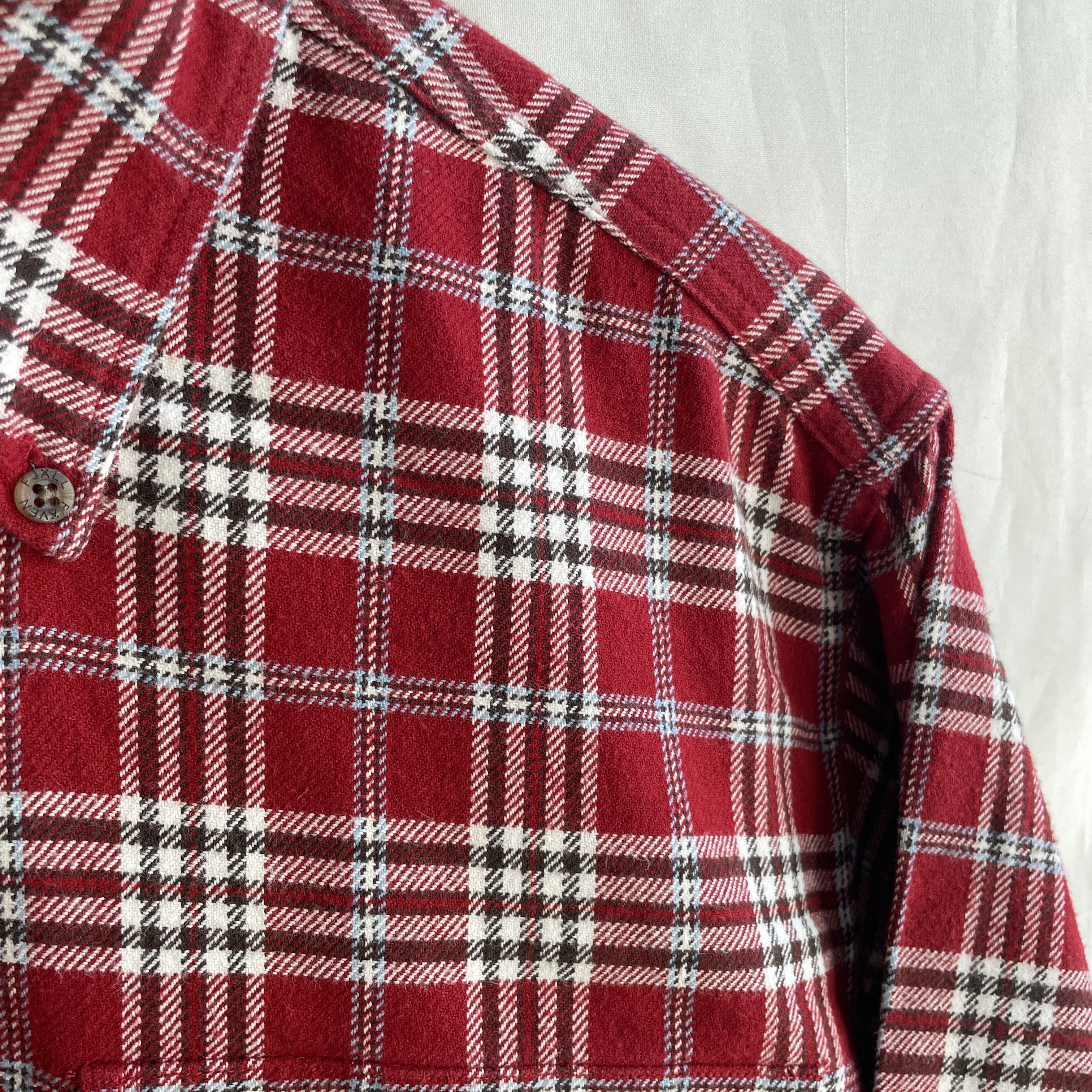 Fjallraven Fjallraven Flannel Heavy Plaid Outdoor Duck Shirt Size L Size US L / EU 52-54 / 3 - 4 Thumbnail