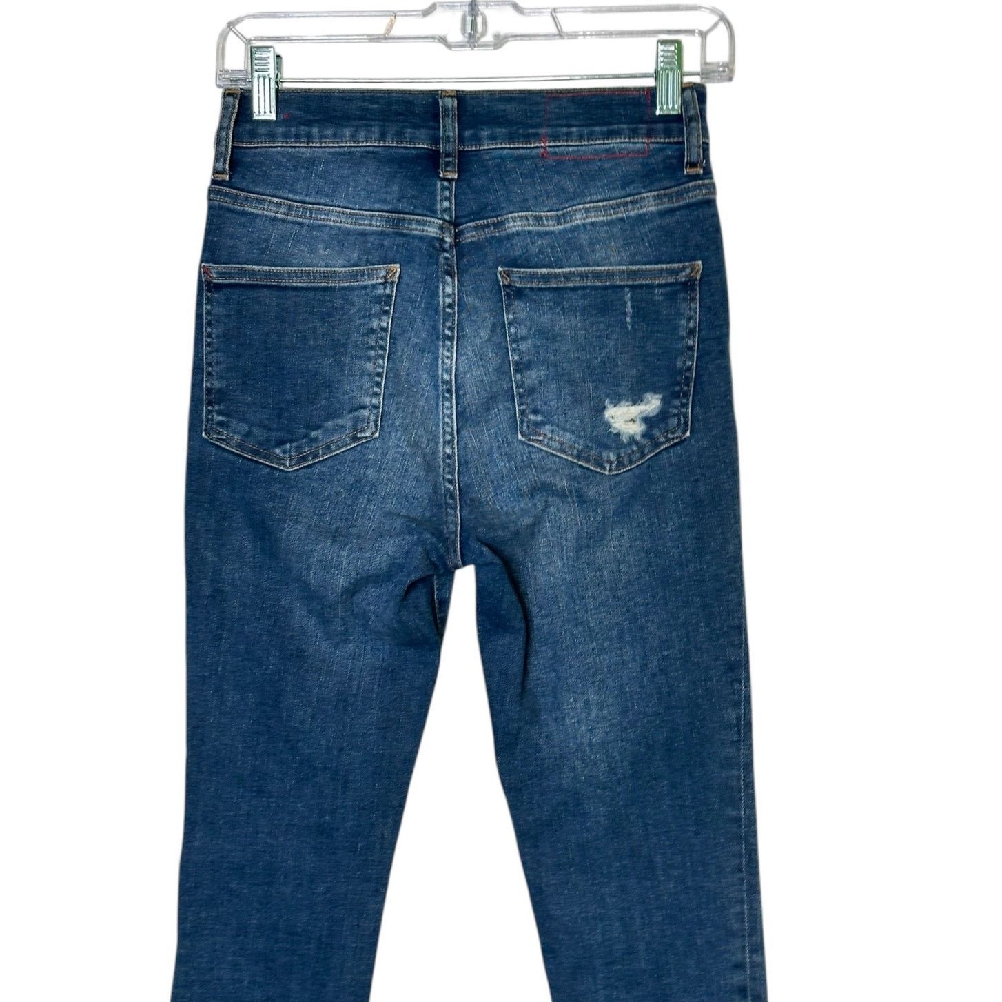 Marine Layer Marine Layer High Skinny Distressed Jeans size 24 - 0 Size 25" / US 0 / IT 36 - 9 Thumbnail