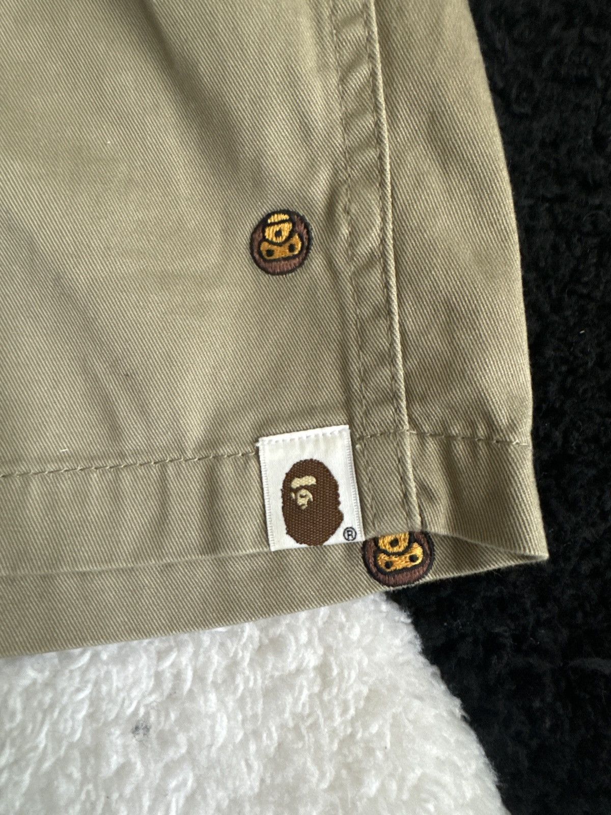 Bape Rare Bape khaki shorts Size US 34 / EU 50 - 3 Thumbnail