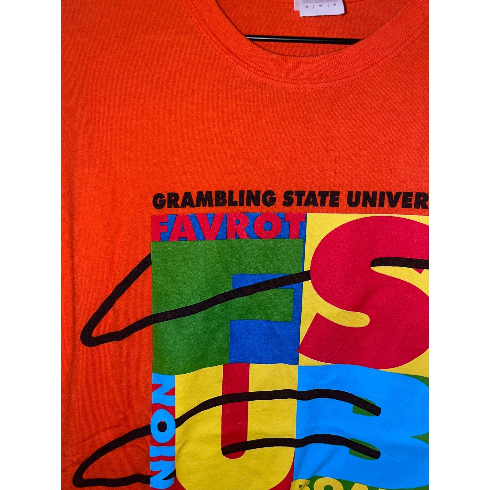 Gildan Grambling State University GSU Student Orange Shirt M Medium Size US M / EU 48-50 / 2 - 2 Thumbnail