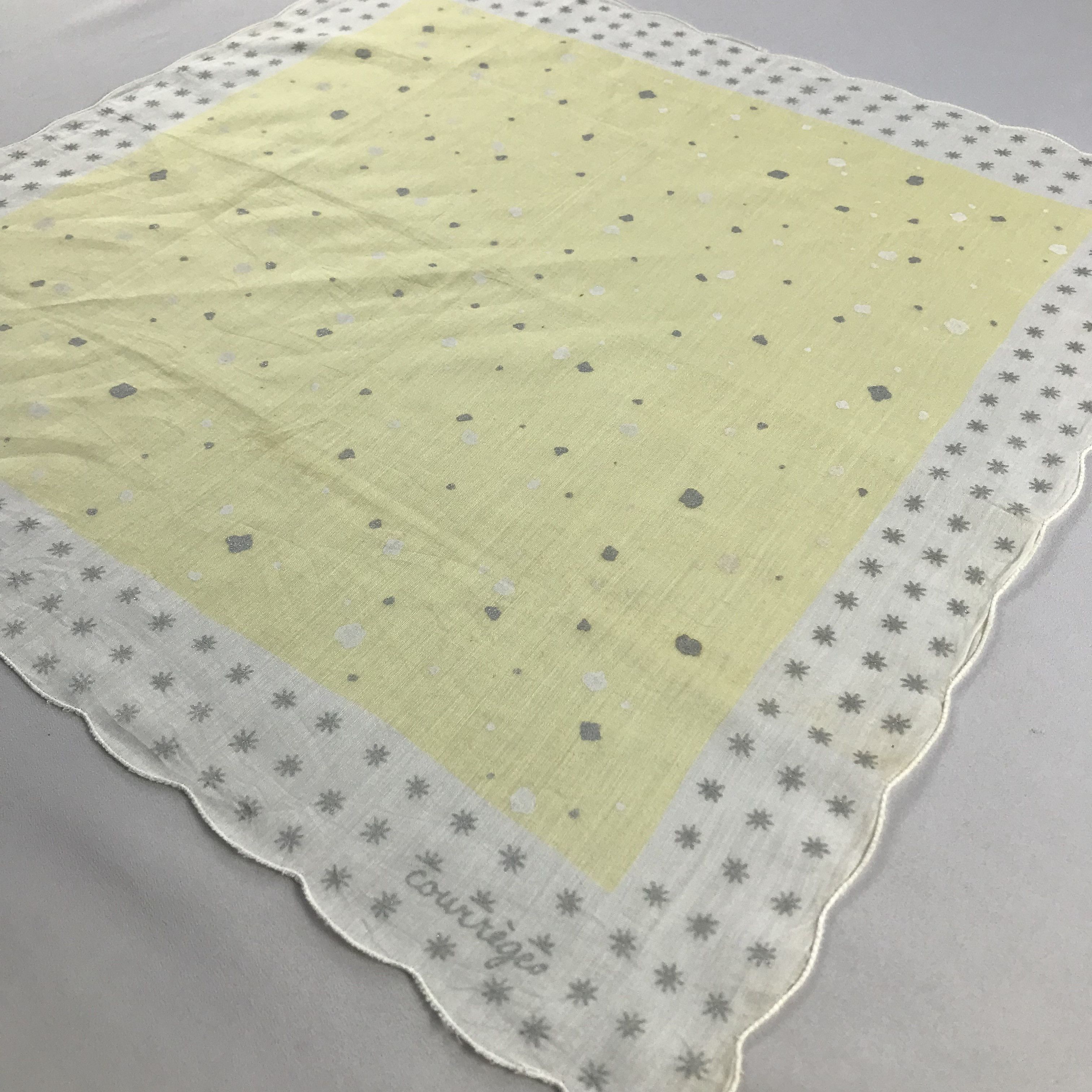 Courreges Courreges Handkerchief / Bandana / Neckerchief C718 Size ONE SIZE - 4 Thumbnail
