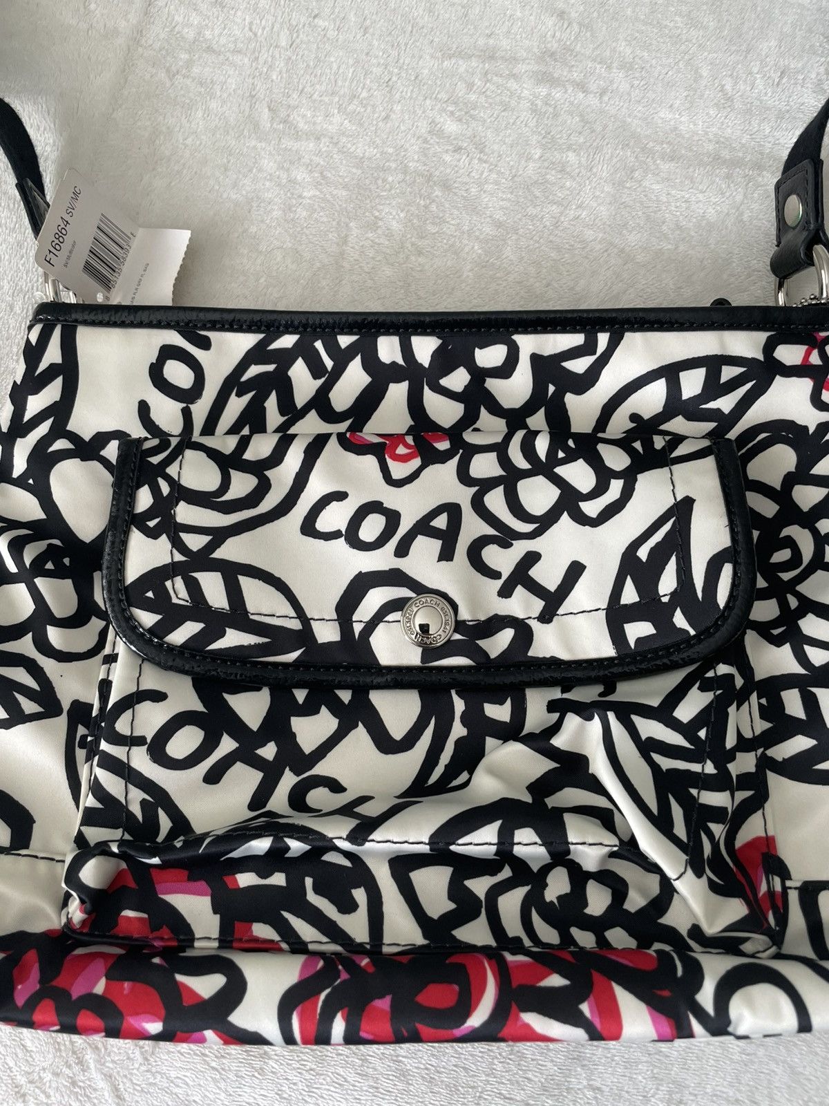 Coach Coach Flower Graffiti Cross Body Bag Size ONE SIZE - 2 Thumbnail