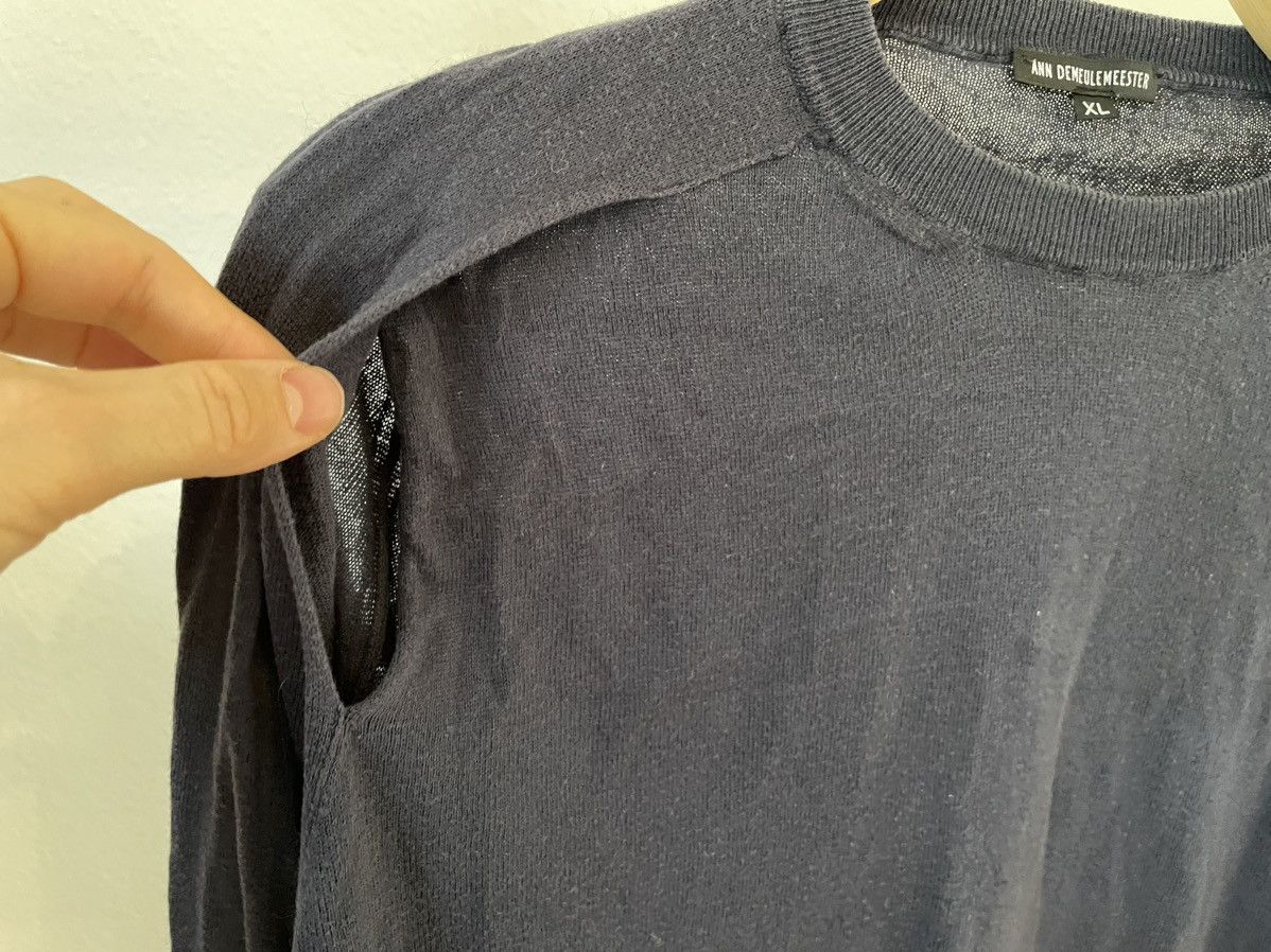 Ann Demeulemeester Ann Sweater with nice Shouldercout out details Size XL / US 12-14 / IT 48-50 - 1 Thumbnail