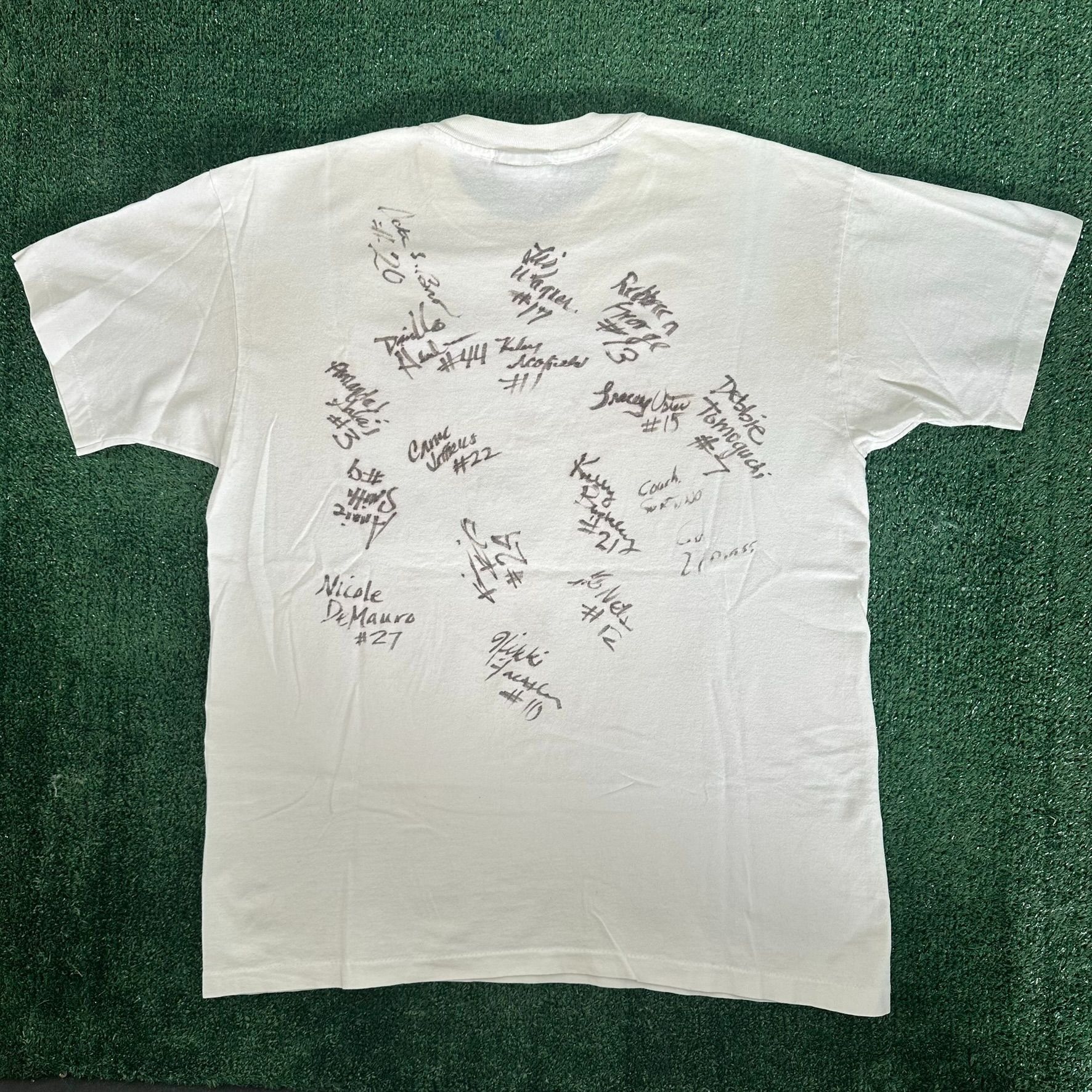 Gear for Sports Vintage 90s NCAA Women's Softball World Series T-Shirt White Size US L / EU 52-54 / 3 - 5 Thumbnail