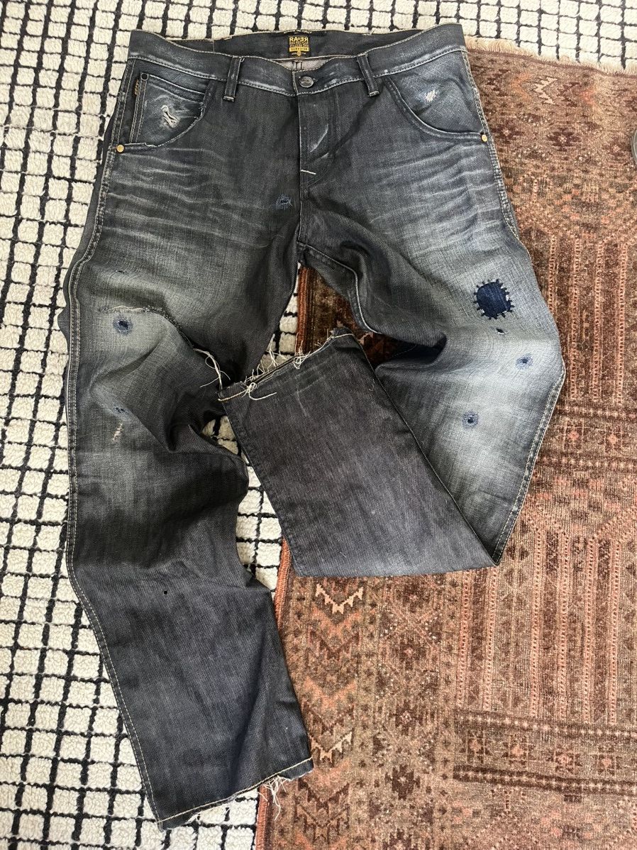 Other vintage RA-ER distressed denim Size US 33 - 1 Thumbnail