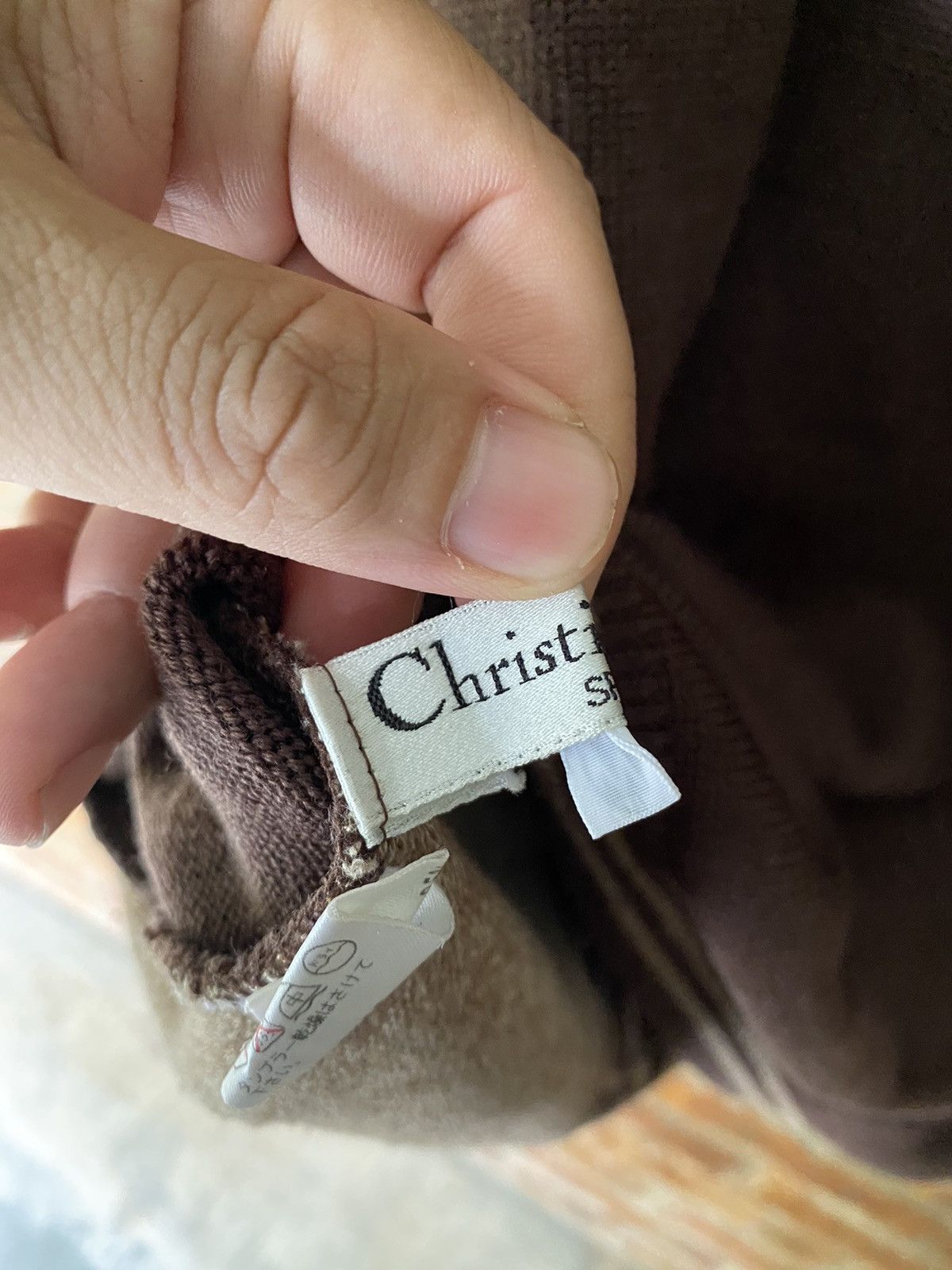 Dior 1990s Cristian Dior CD turtle neck wool jacquard Size M / US 6-8 / IT 42-44 - 11 Thumbnail