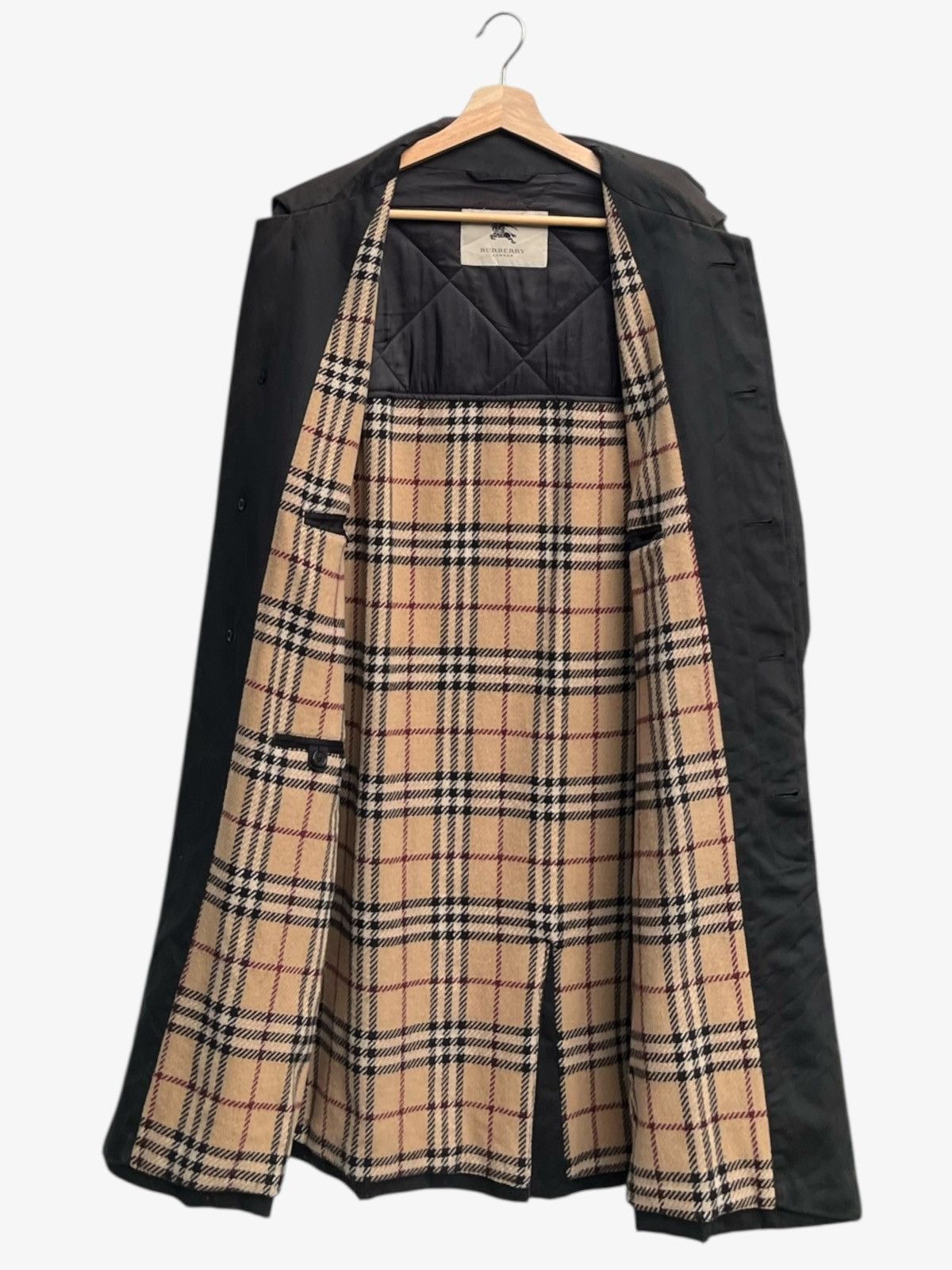 Burberry Burberry London Nova Check Trench Coat Made in Poland Size US M / EU 48-50 / 2 - 1 Thumbnail